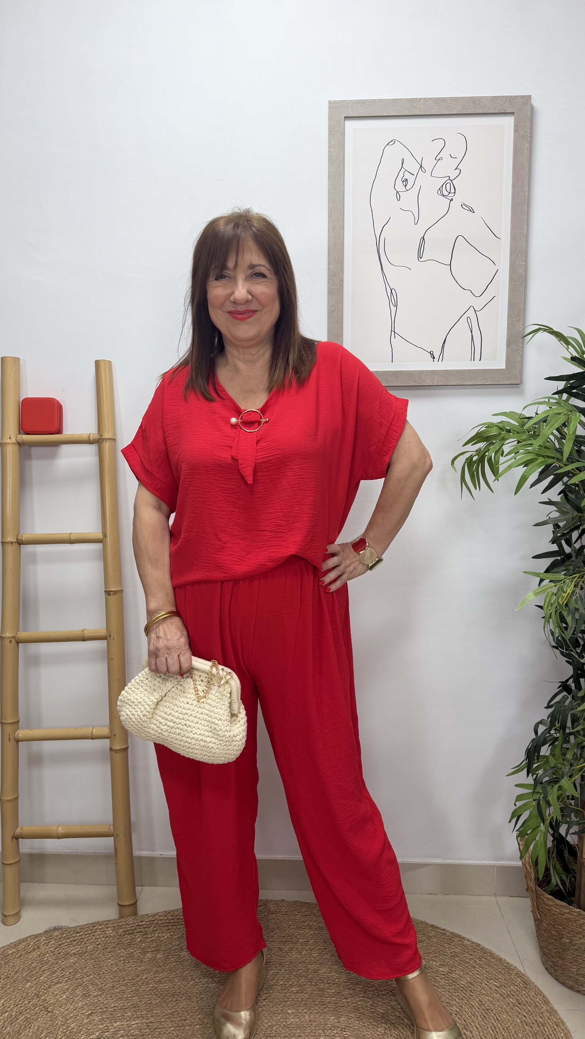 Conjunto Hebilla Roja - 1