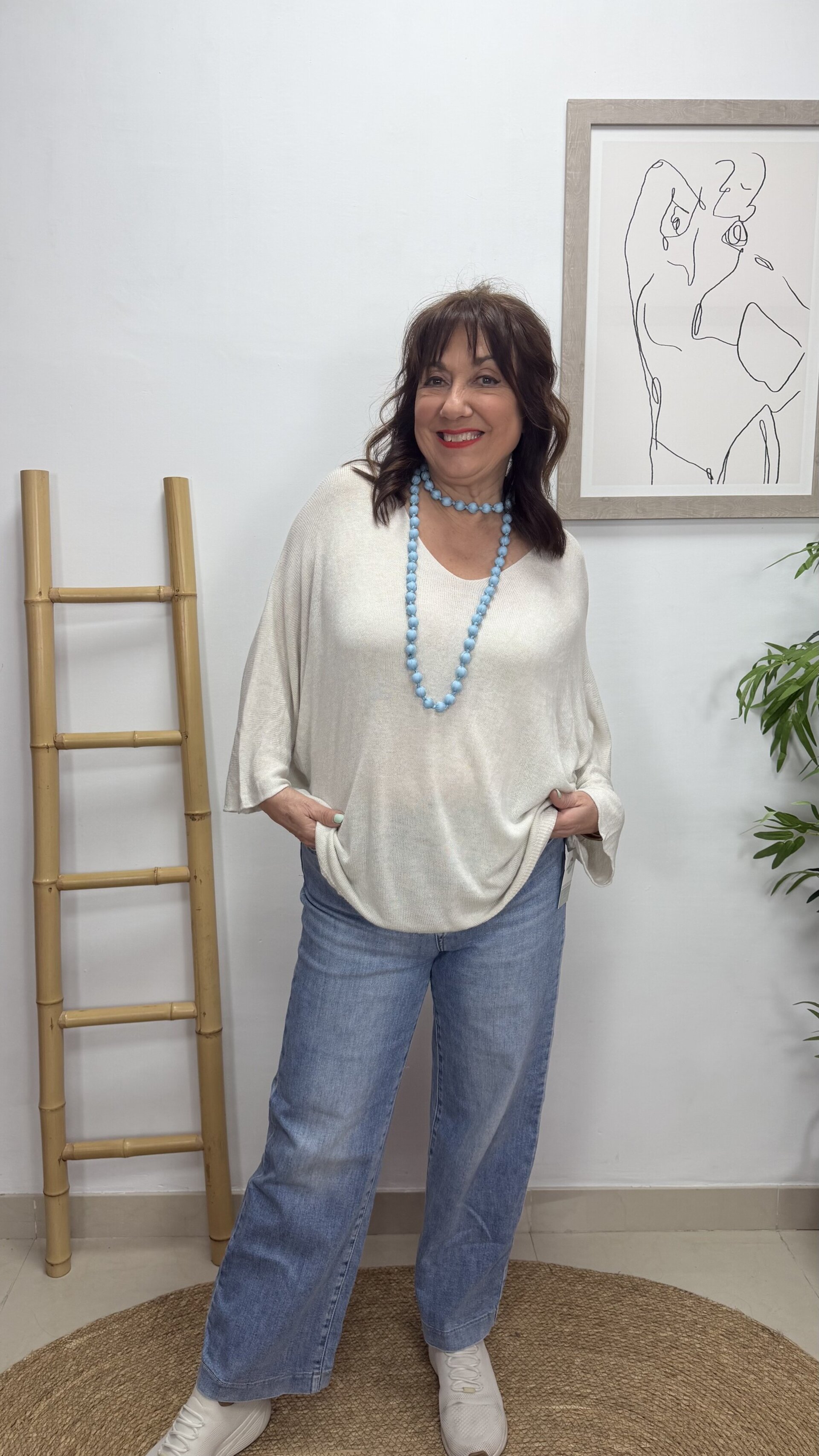 Jersey Beige Oversize - 2