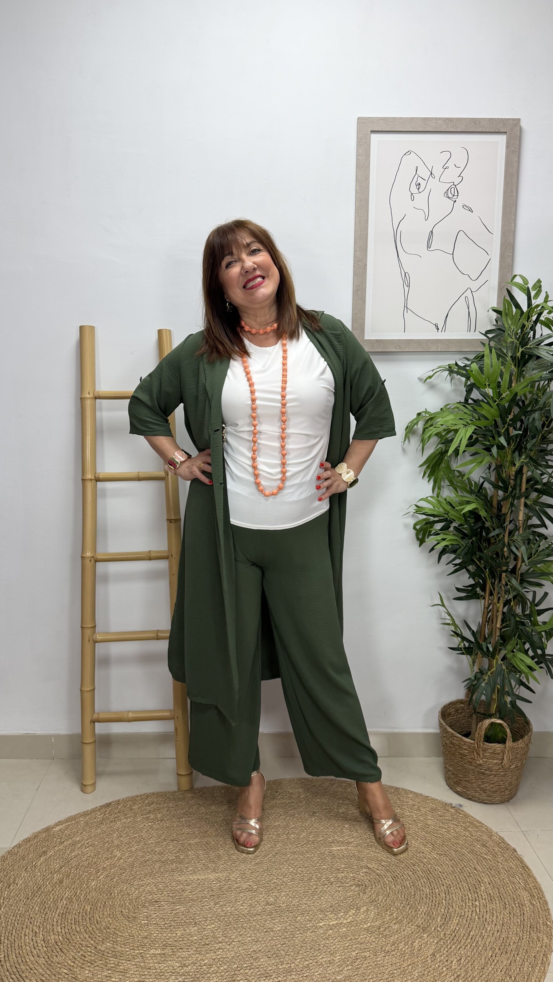 Conjunto Casaca Verde - 1