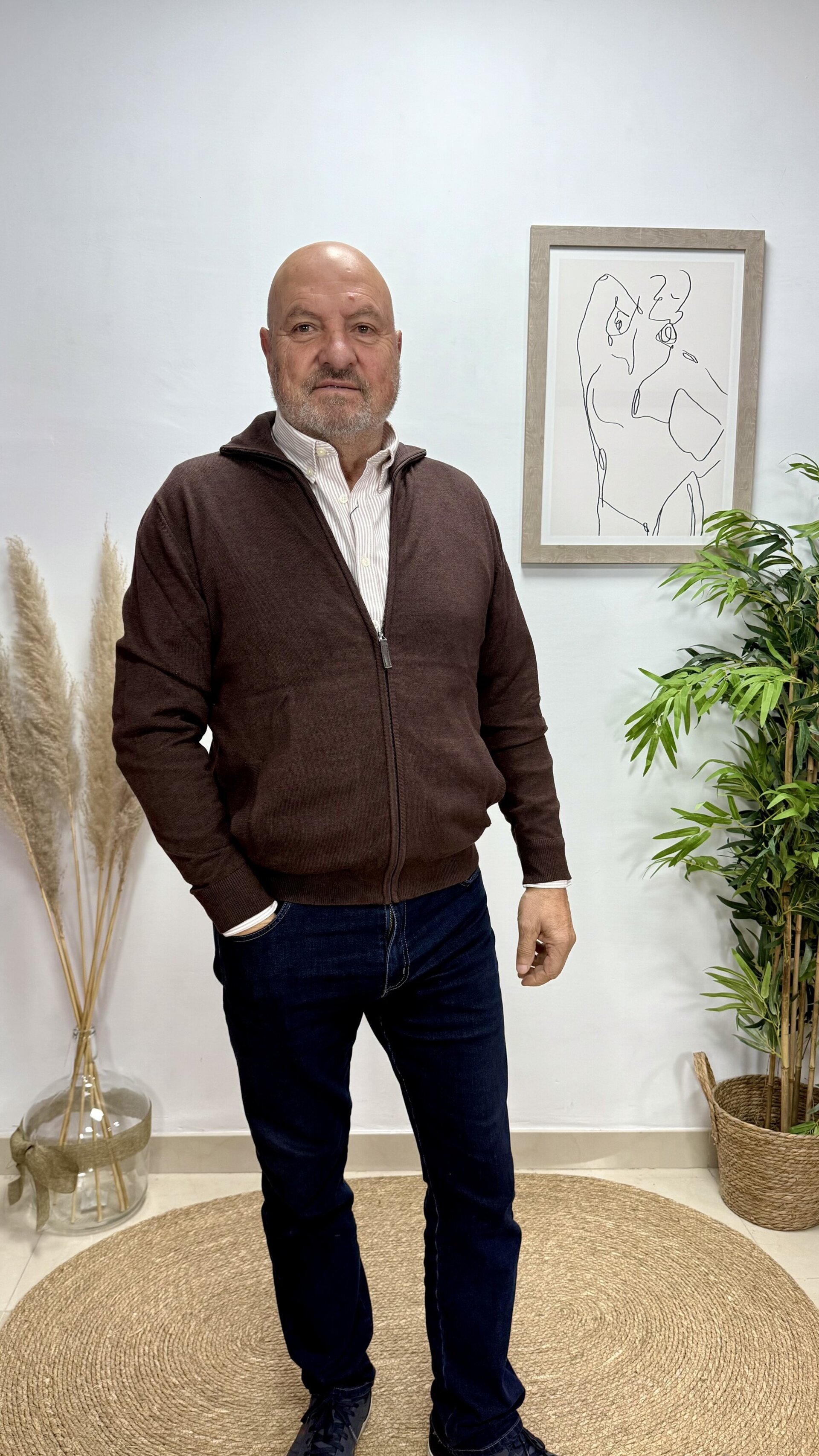 Jersey Cremallera - Marrón - 1