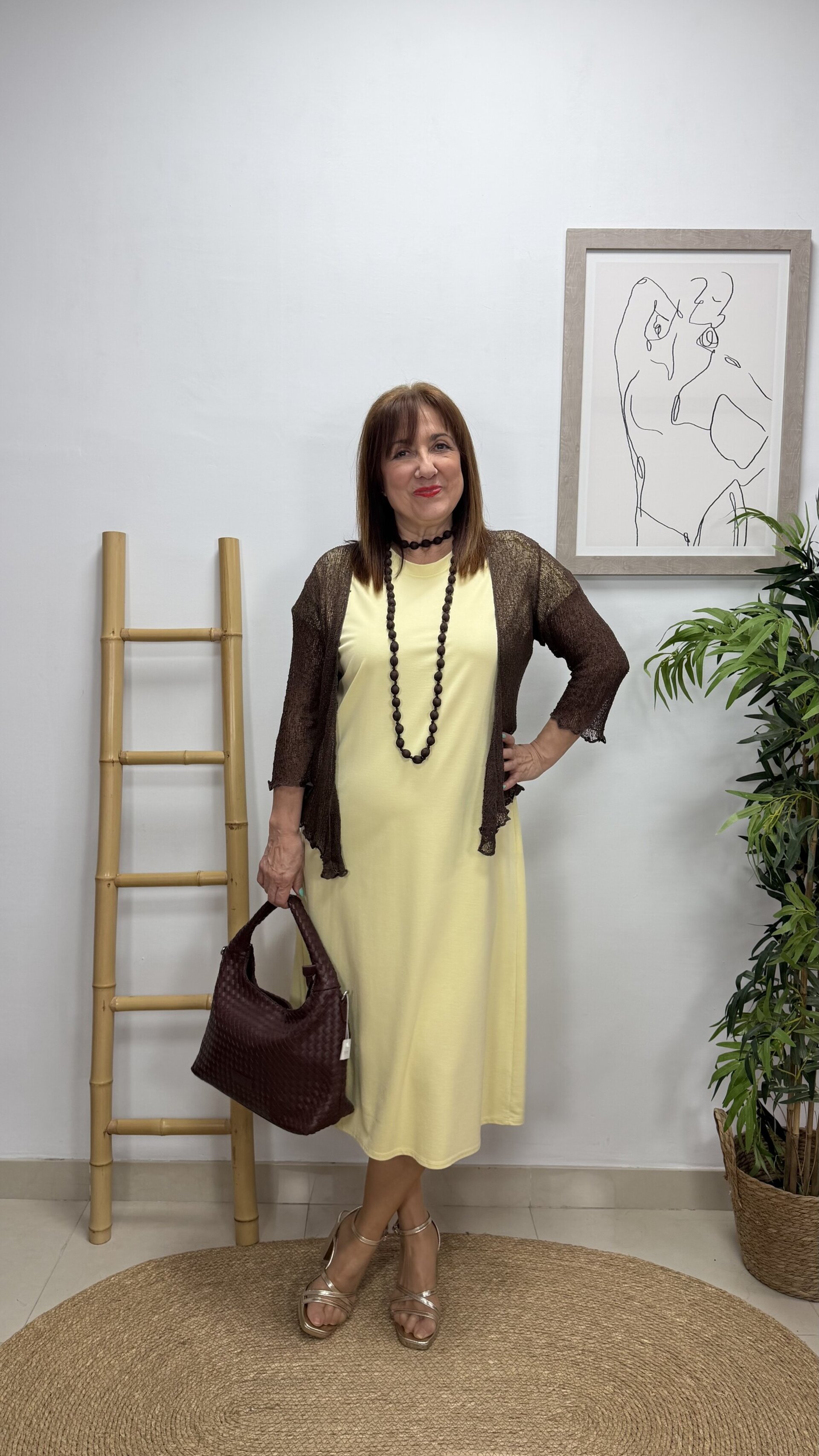Vestido Silvia Amarillo - 2