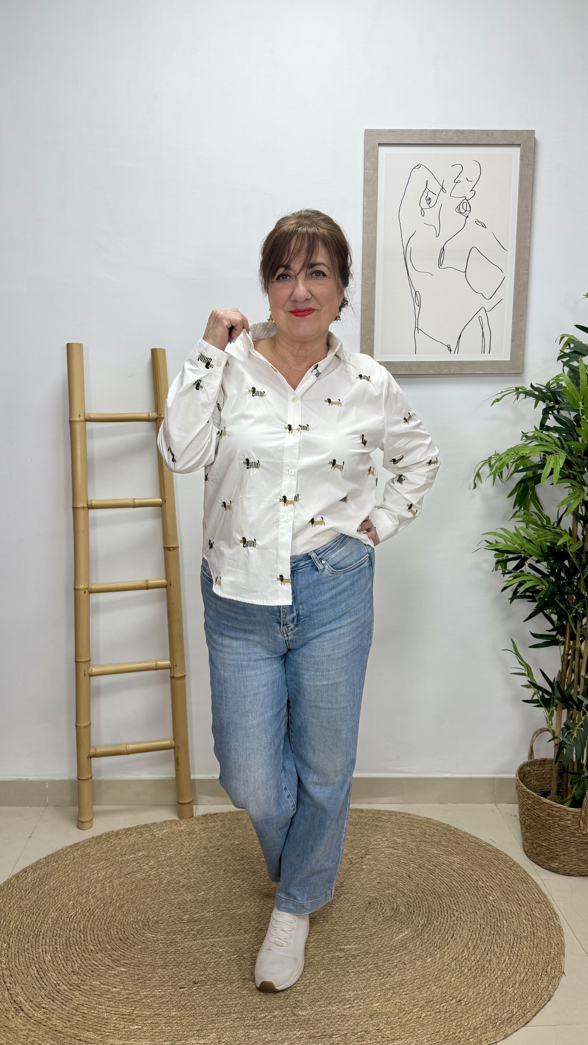 Camisa Perrito Salchicha Inspo Zara - 2