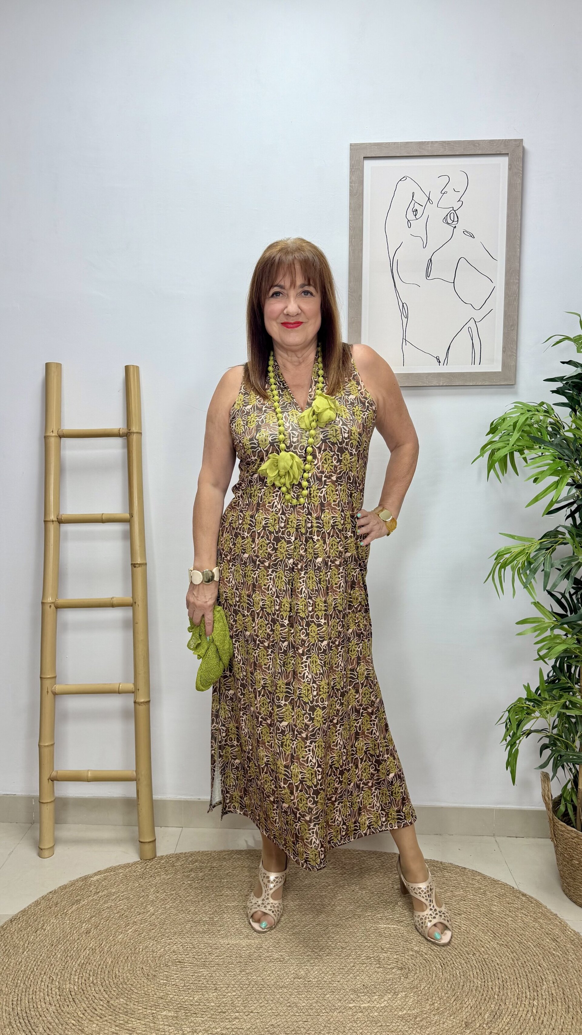 Vestido Vera Verde - 1
