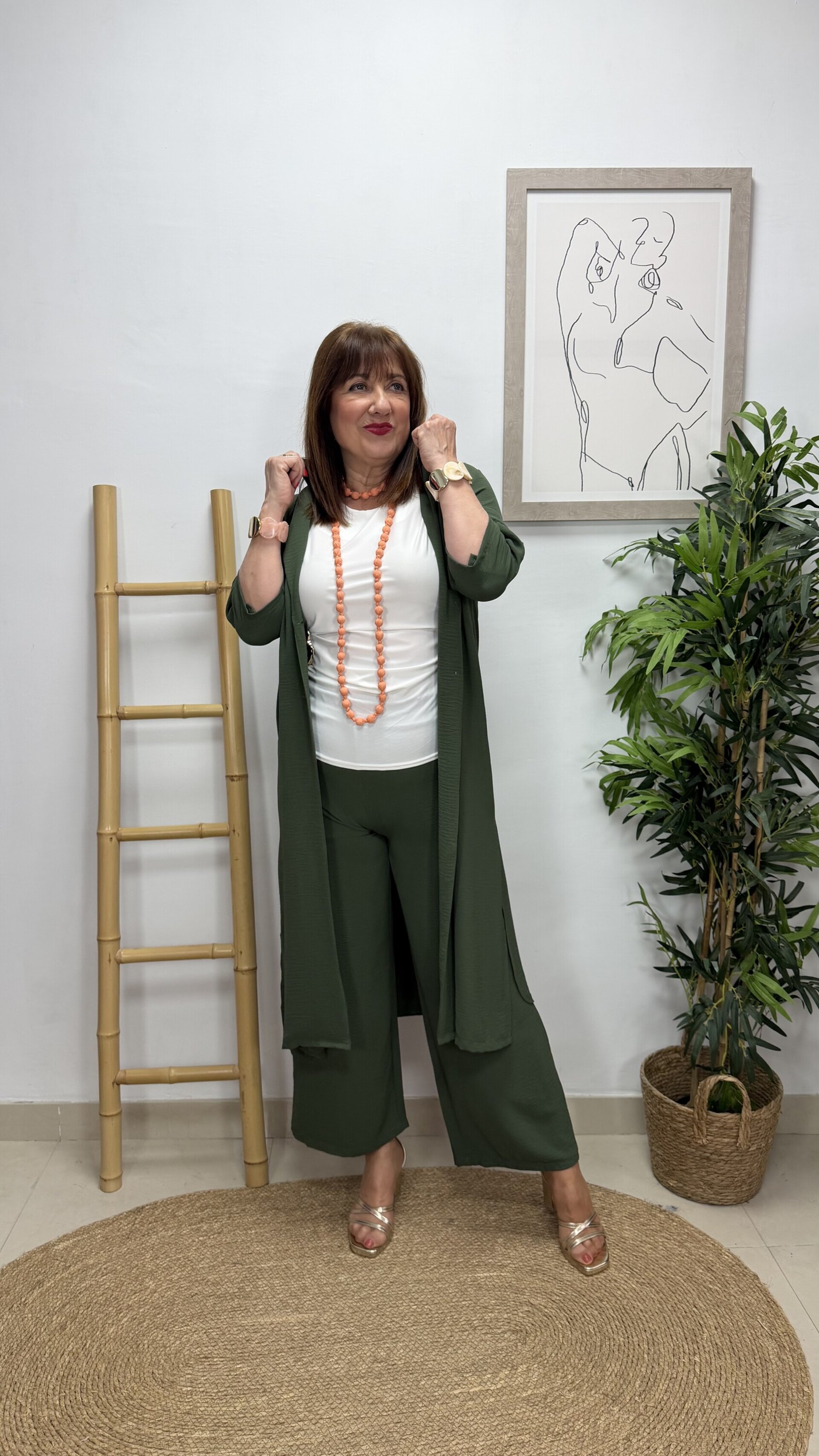 Conjunto Casaca Verde - 2