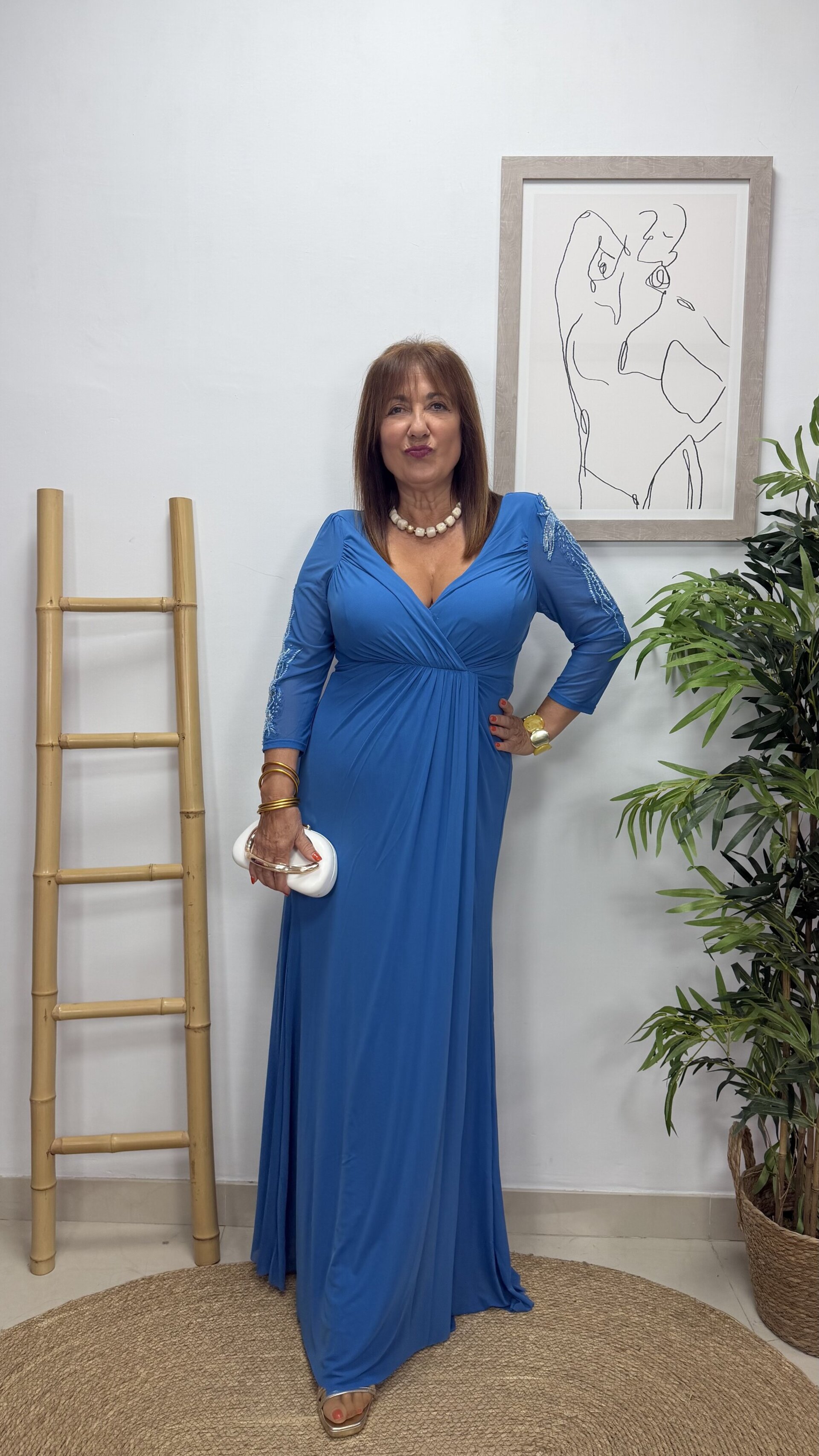 Vestido Artemisa Azul - 2