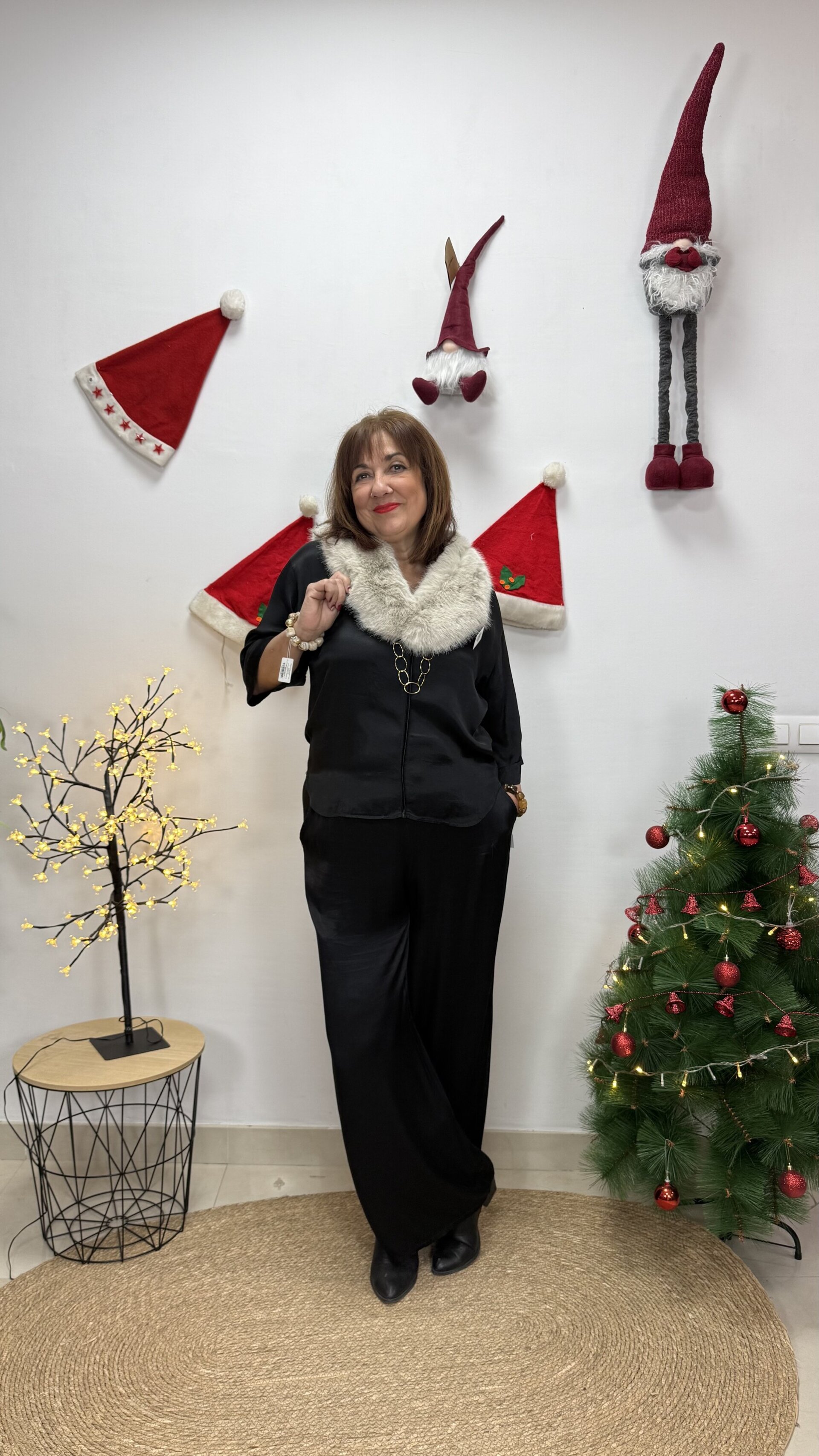 Cuello Sandra Pelo Beige - 2