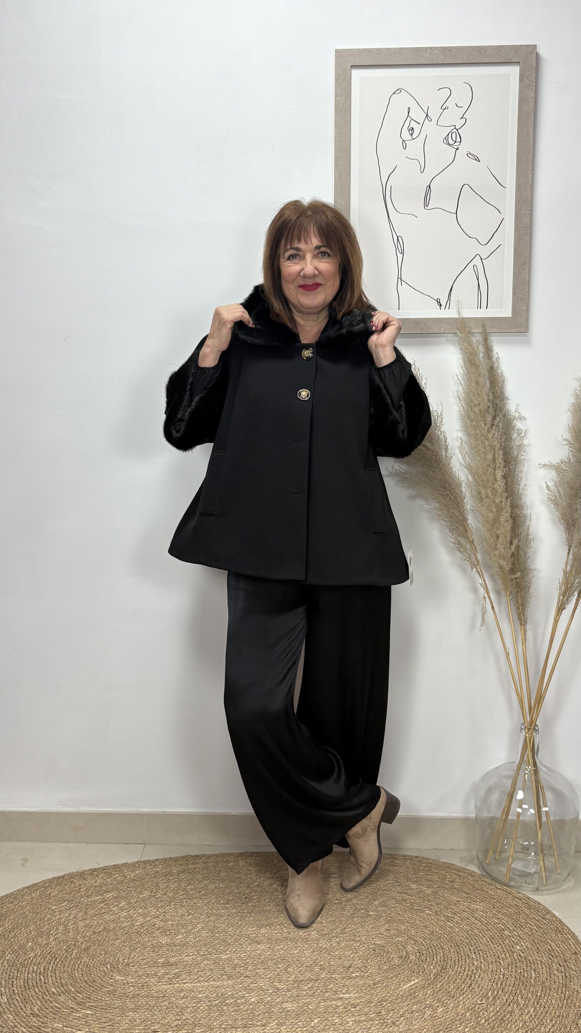 Chaqueton Eliseo Negro - 1