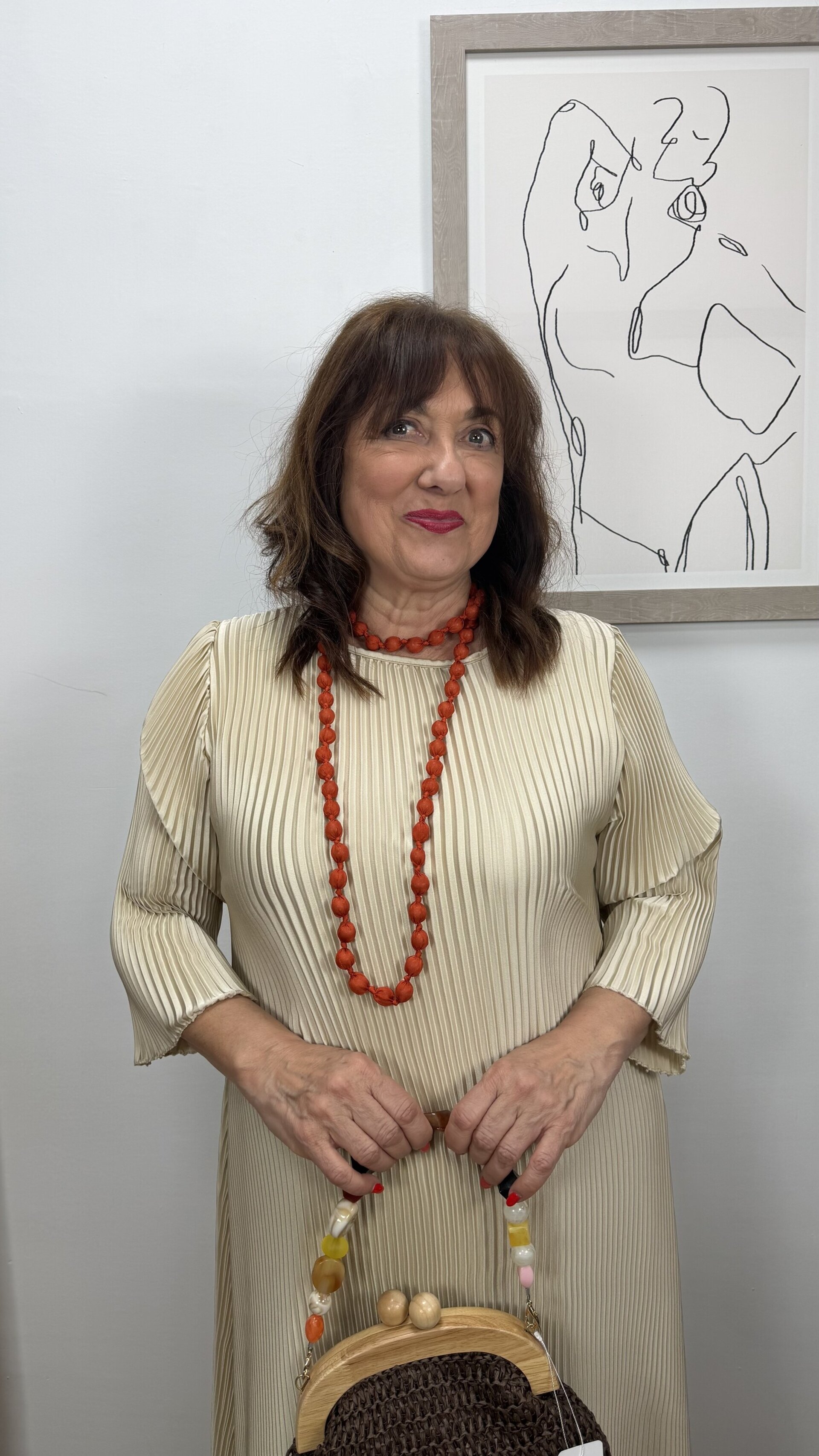 Collar Caramelo Naranja - 1