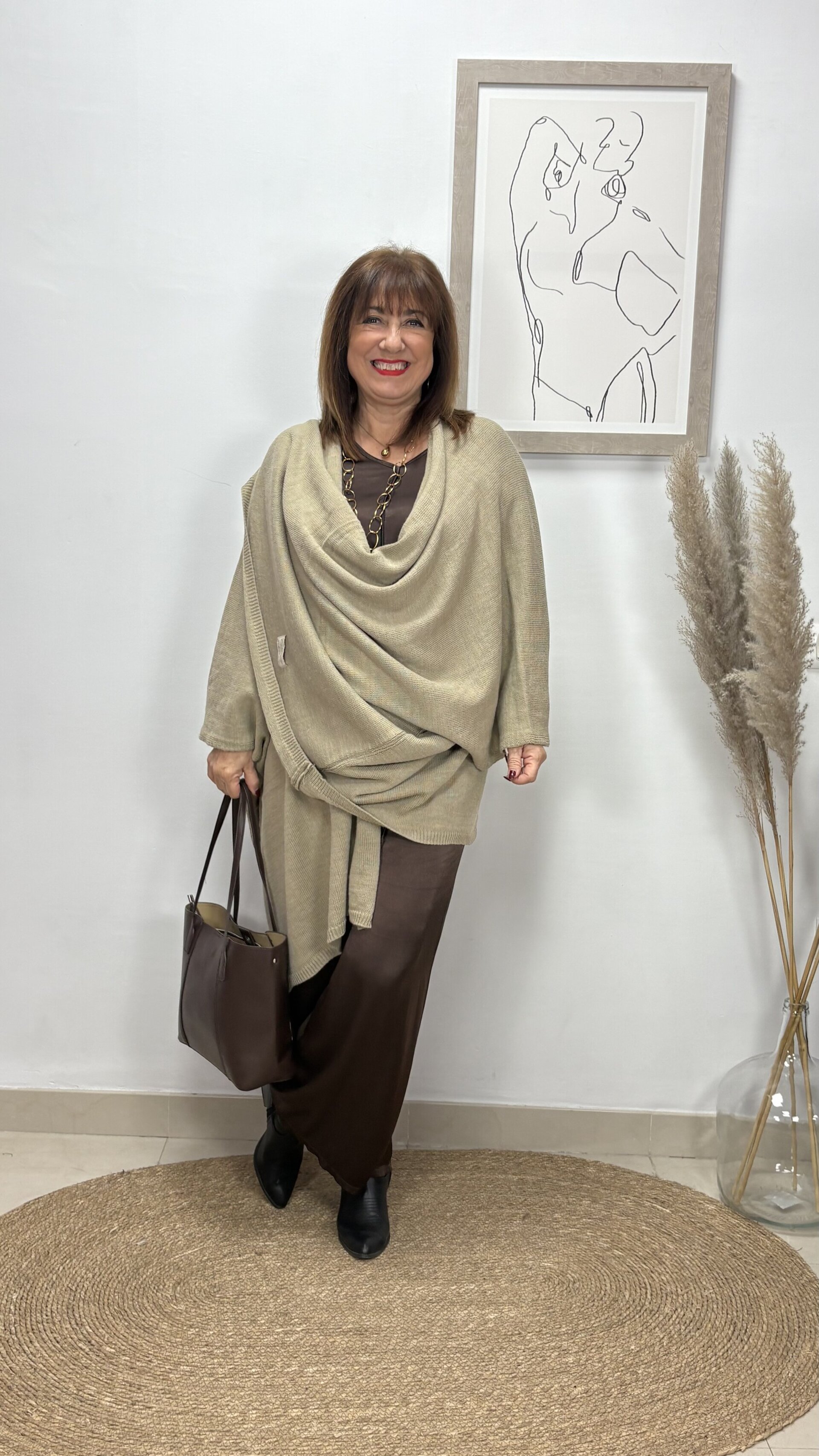 Capa Karen camel - 1