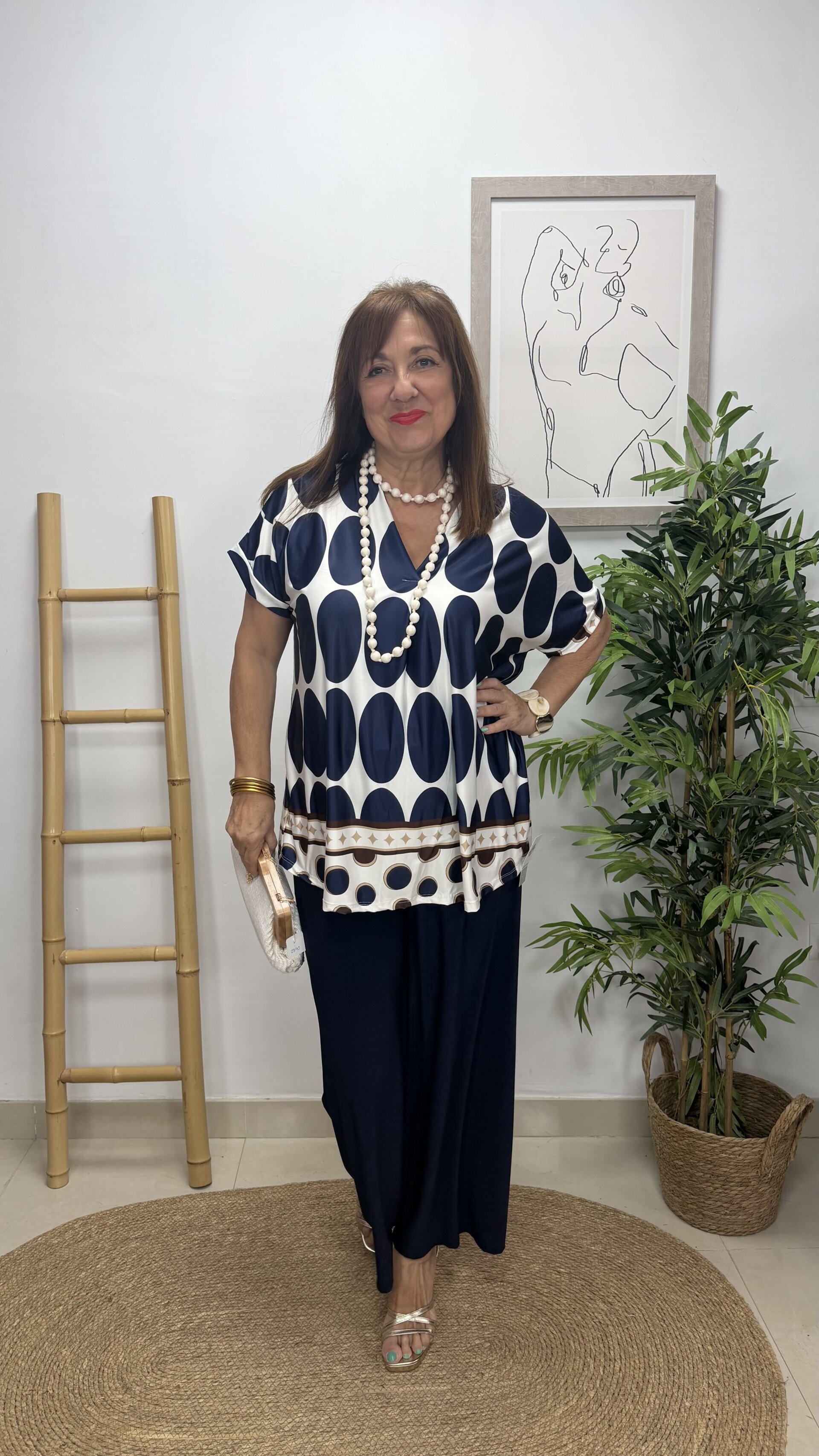 Blusa Lunar Grande Marino - 1