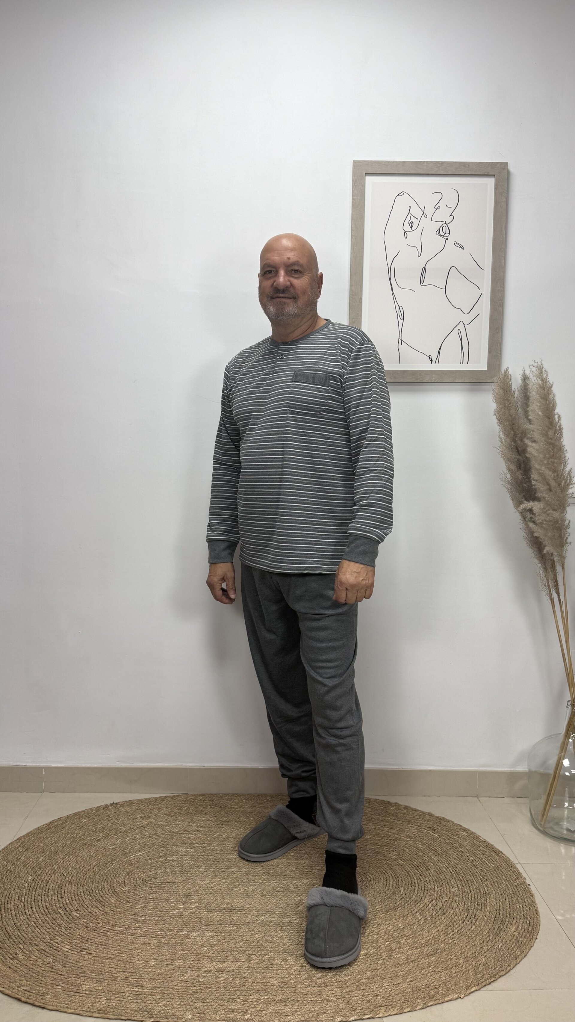 Pijama Rayas Hombre - 2