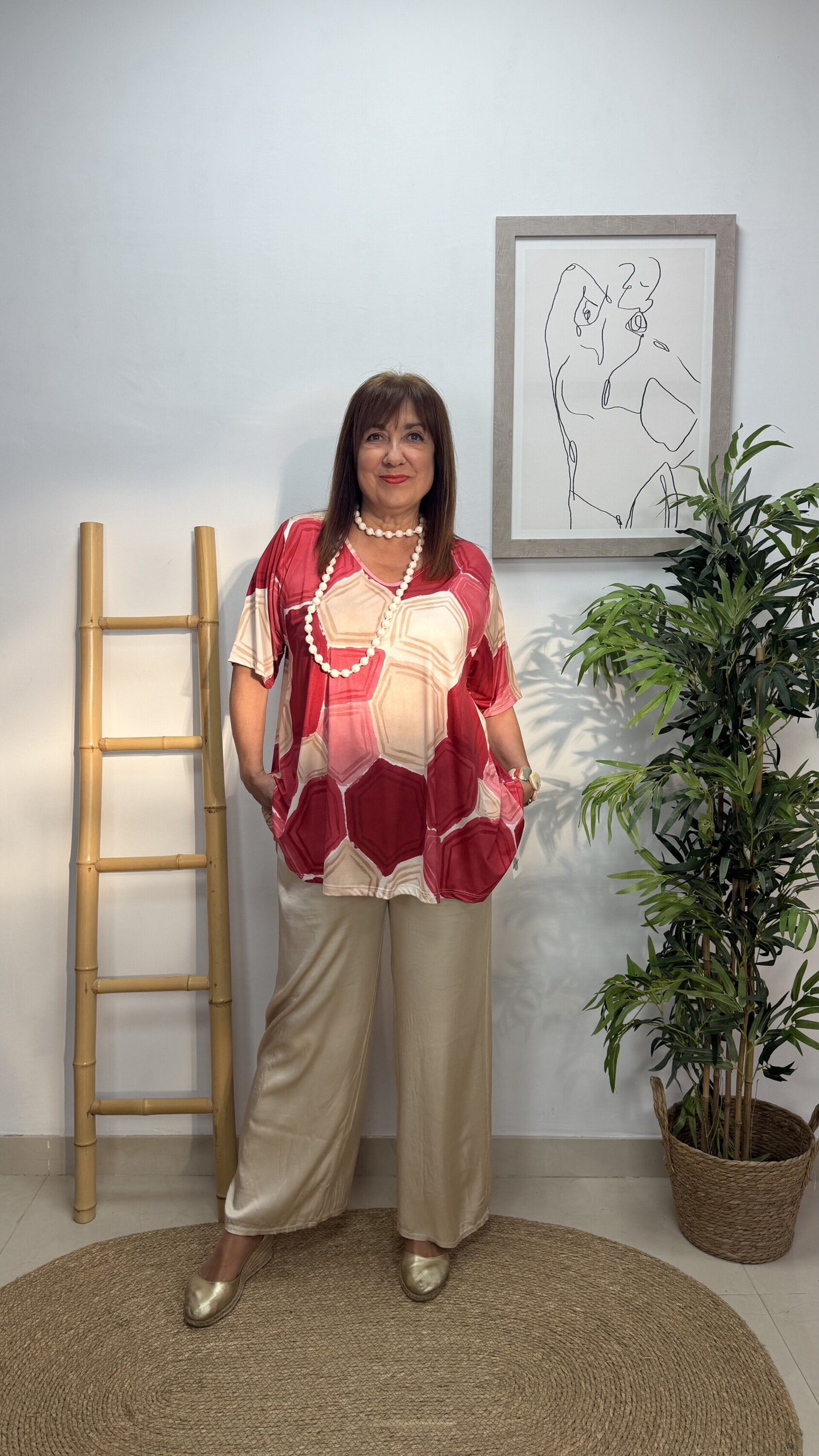 Blusa Penta Rojo - 1