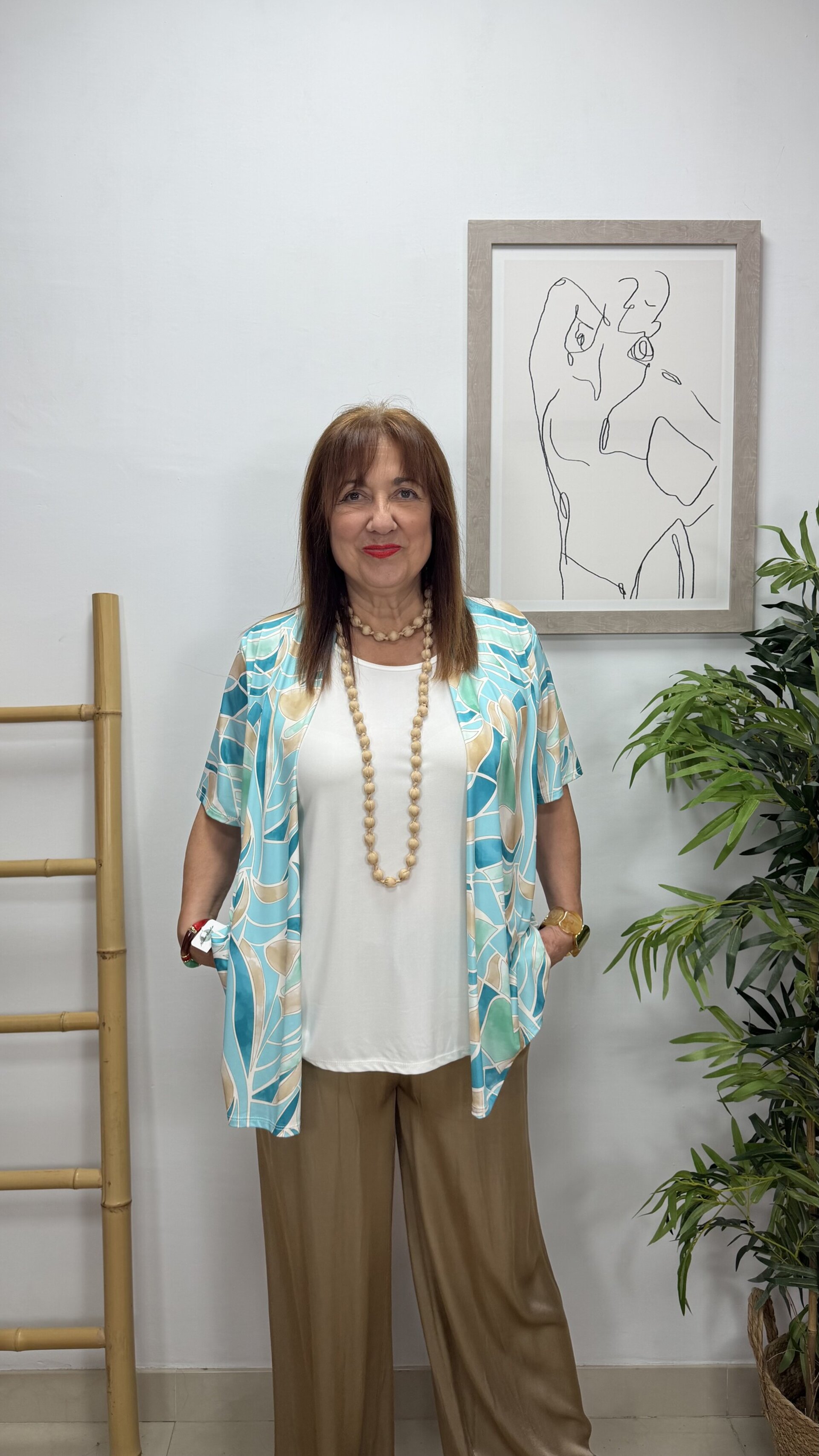 Blusa Aguamarina - 1