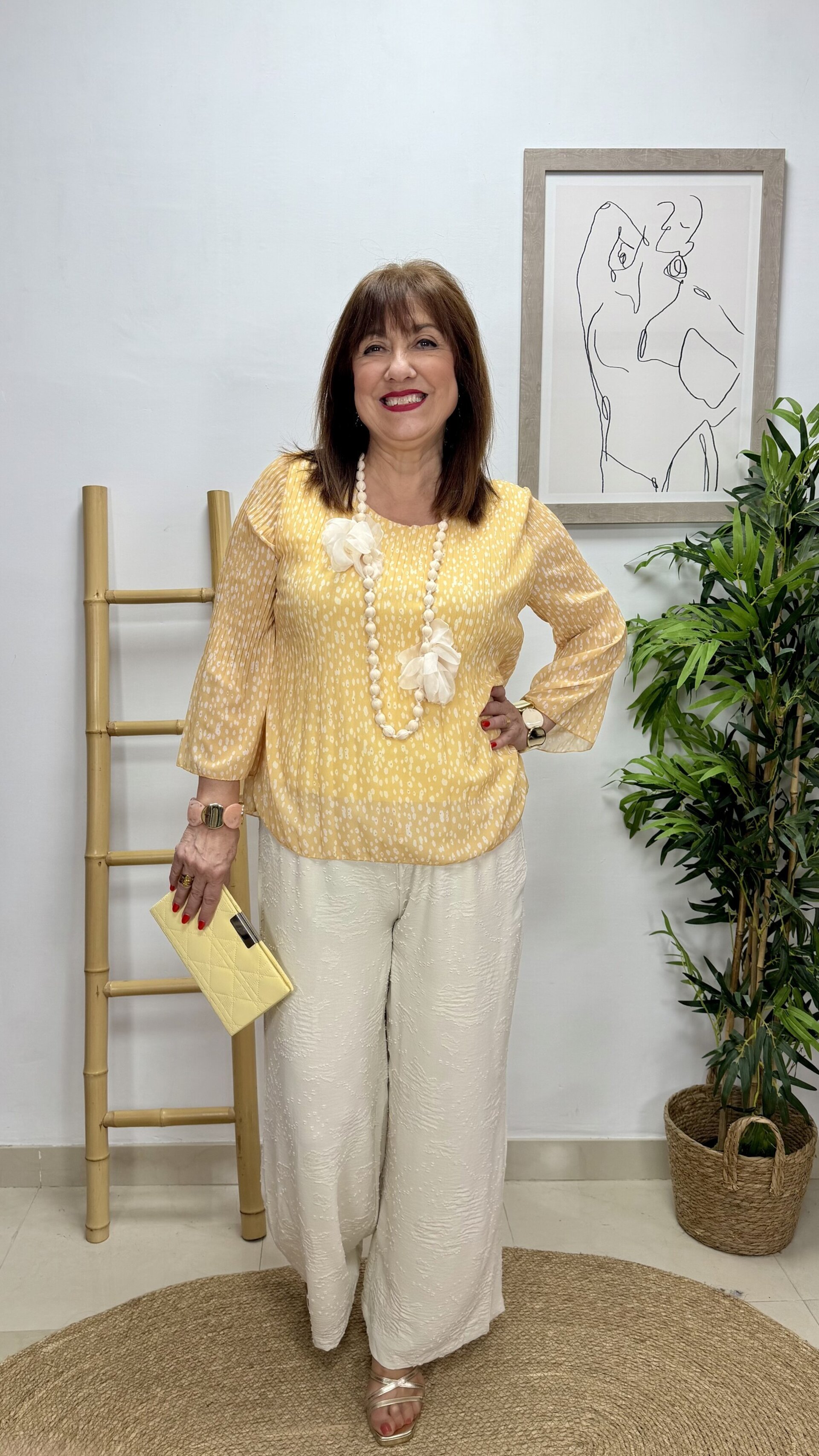 Blusa Lluvia Amarillo - 2