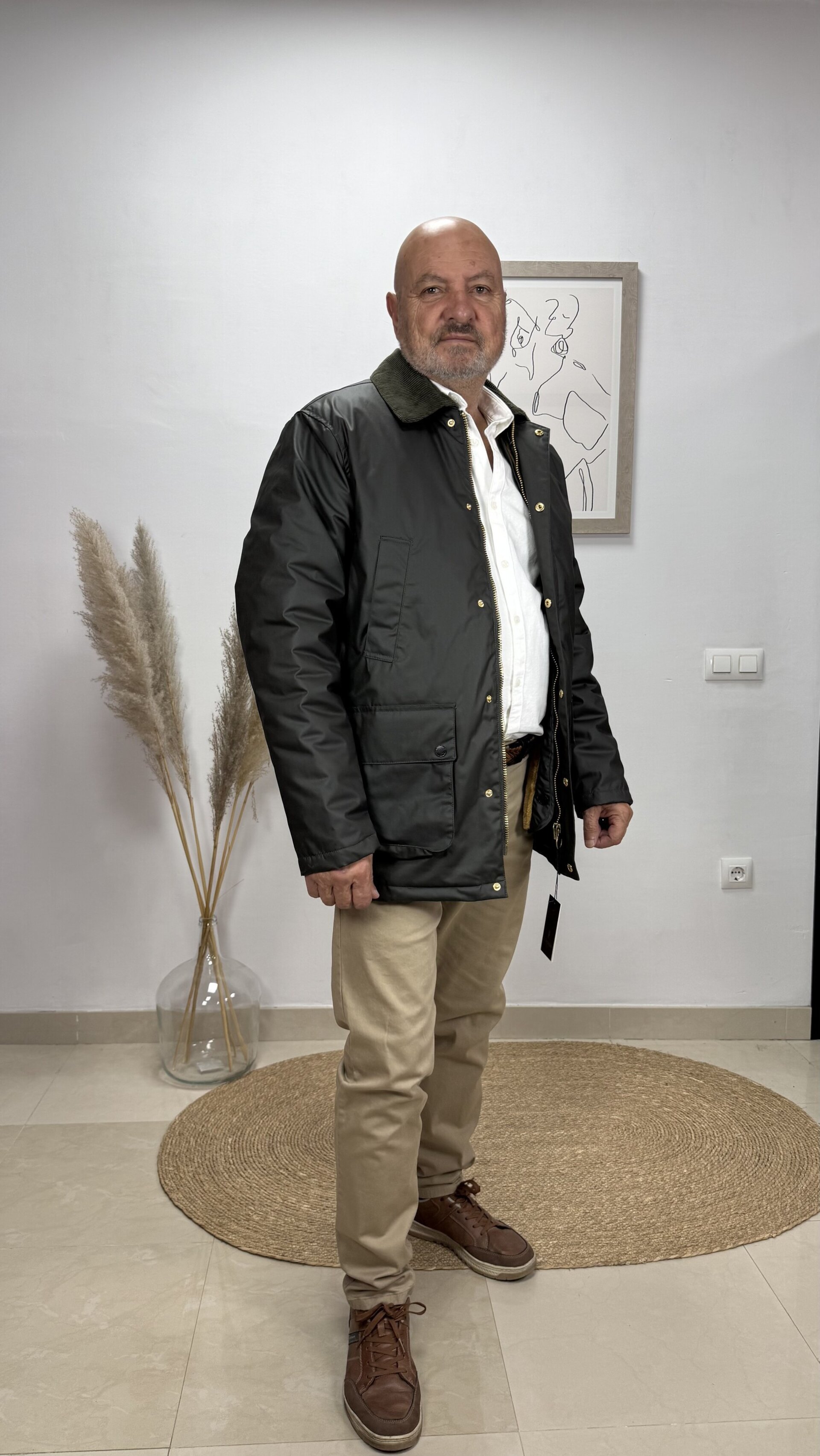 PARKA BARBU VERDE - 3