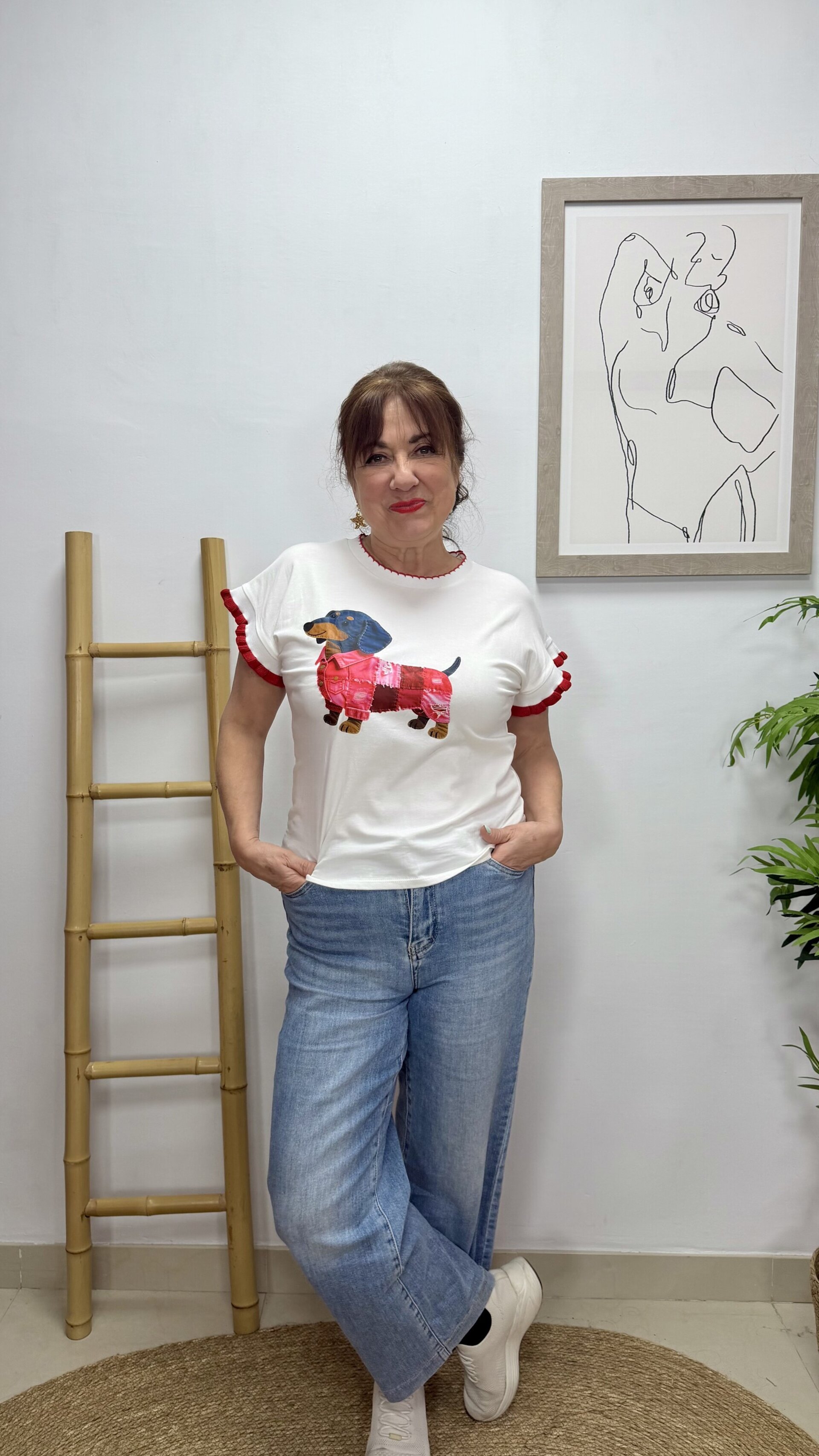 Camiseta Perito Salchicha 95% Algodón - 2