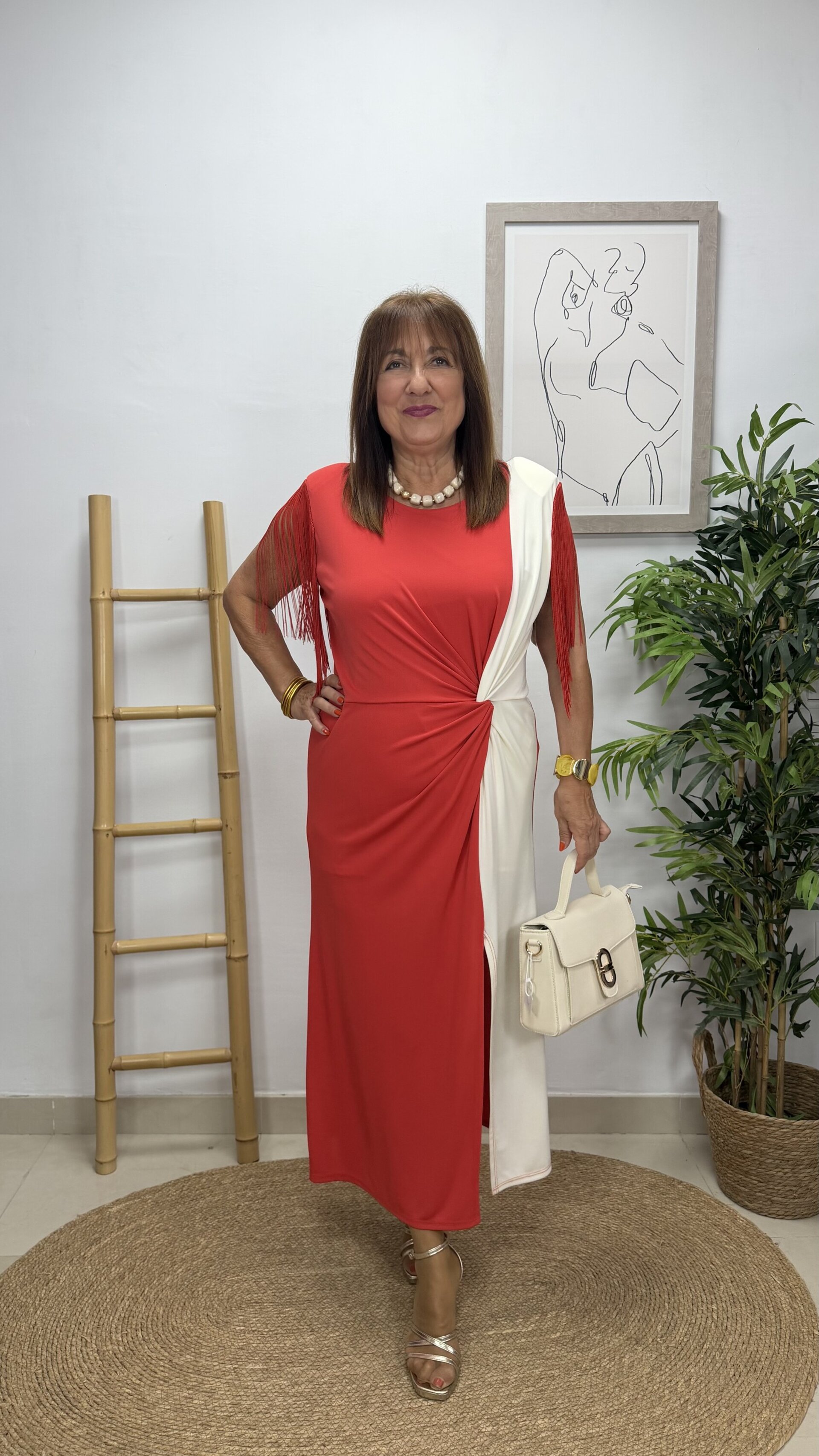 Vestido Esparta Rojo - 1