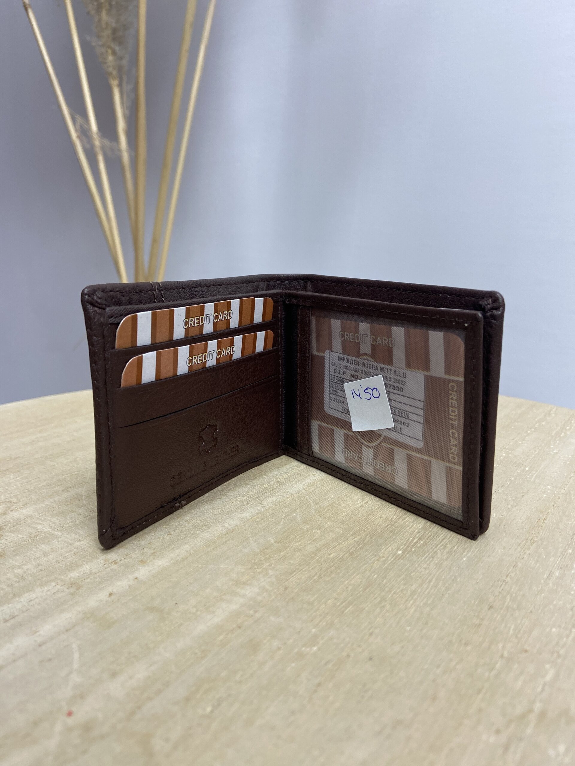 Cartera Piel Marrón - 2