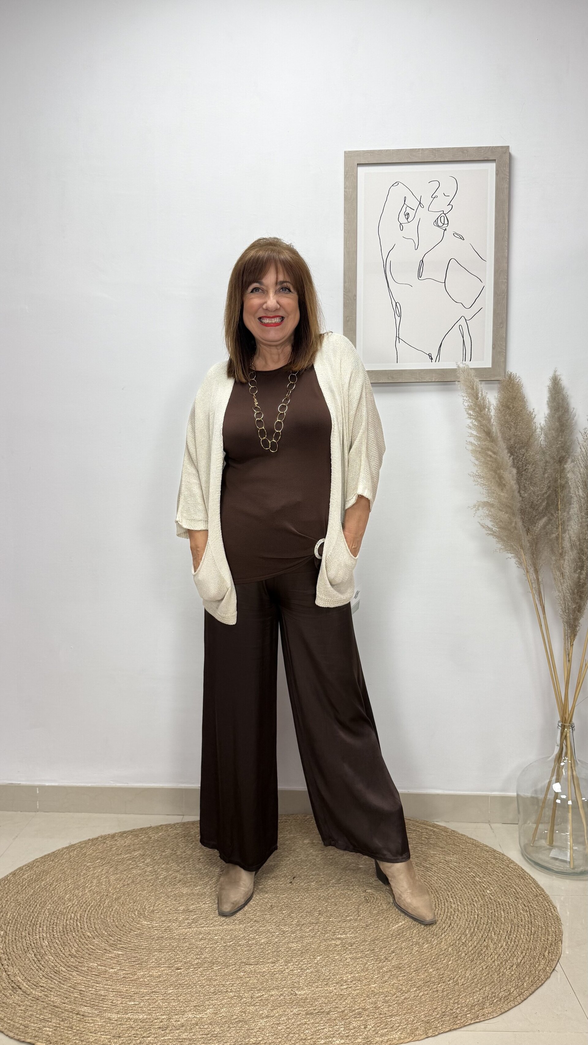 Rebeca Lisa Beige - 1