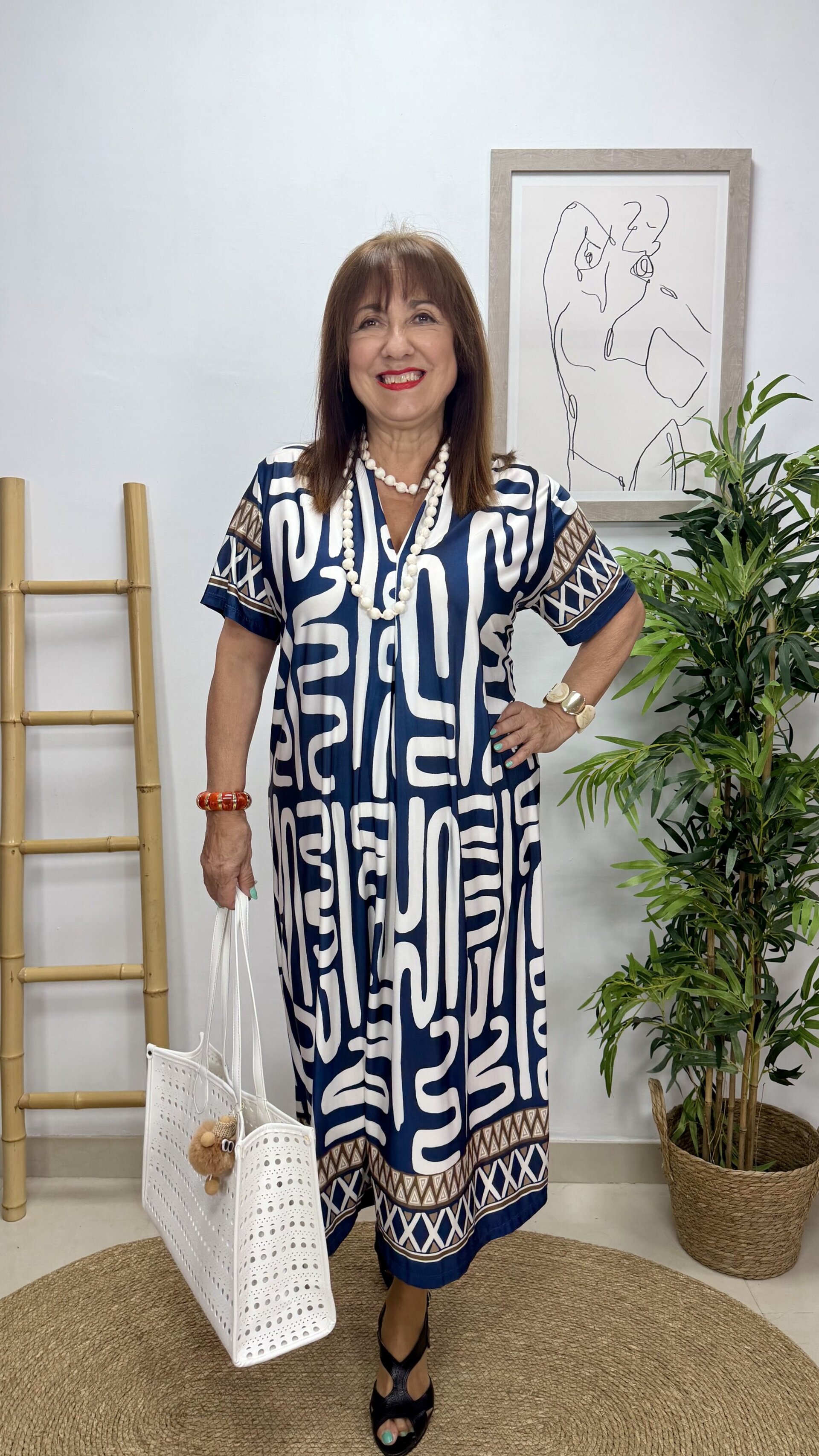 Vestido Cefe Marino - 2