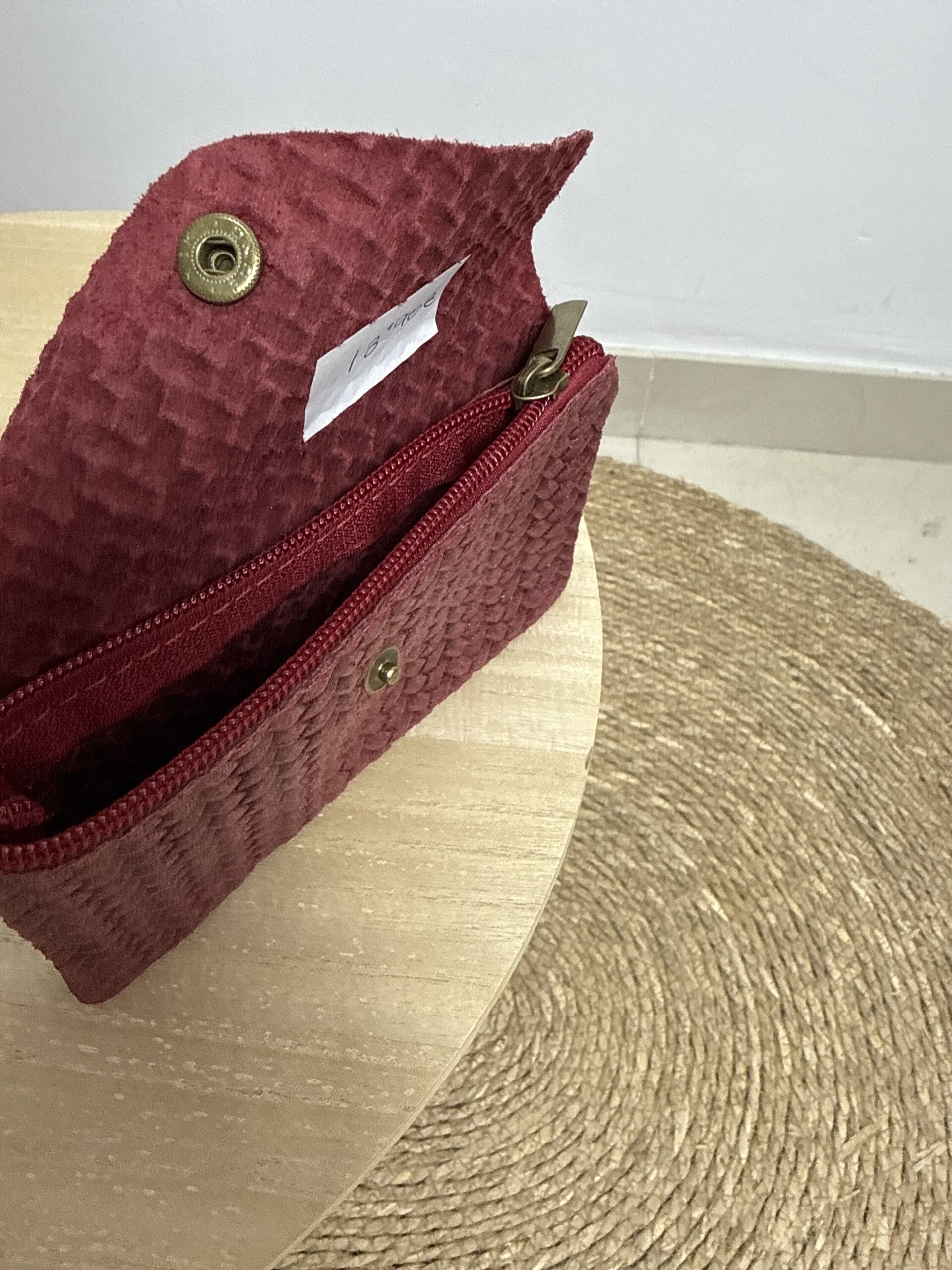 Cartera Trenzada Burdeos - 2