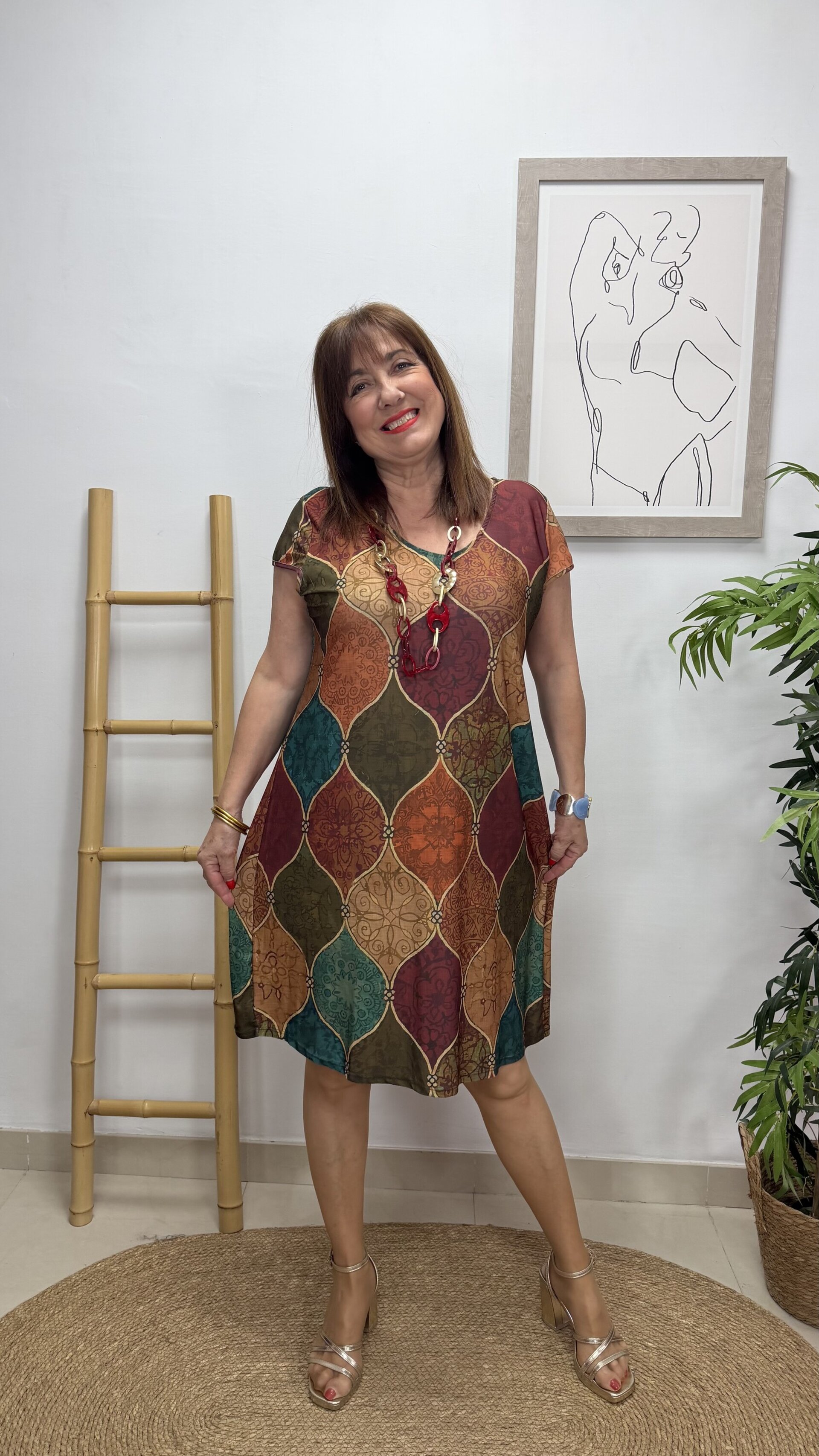 Vestido Corto Almería - 1