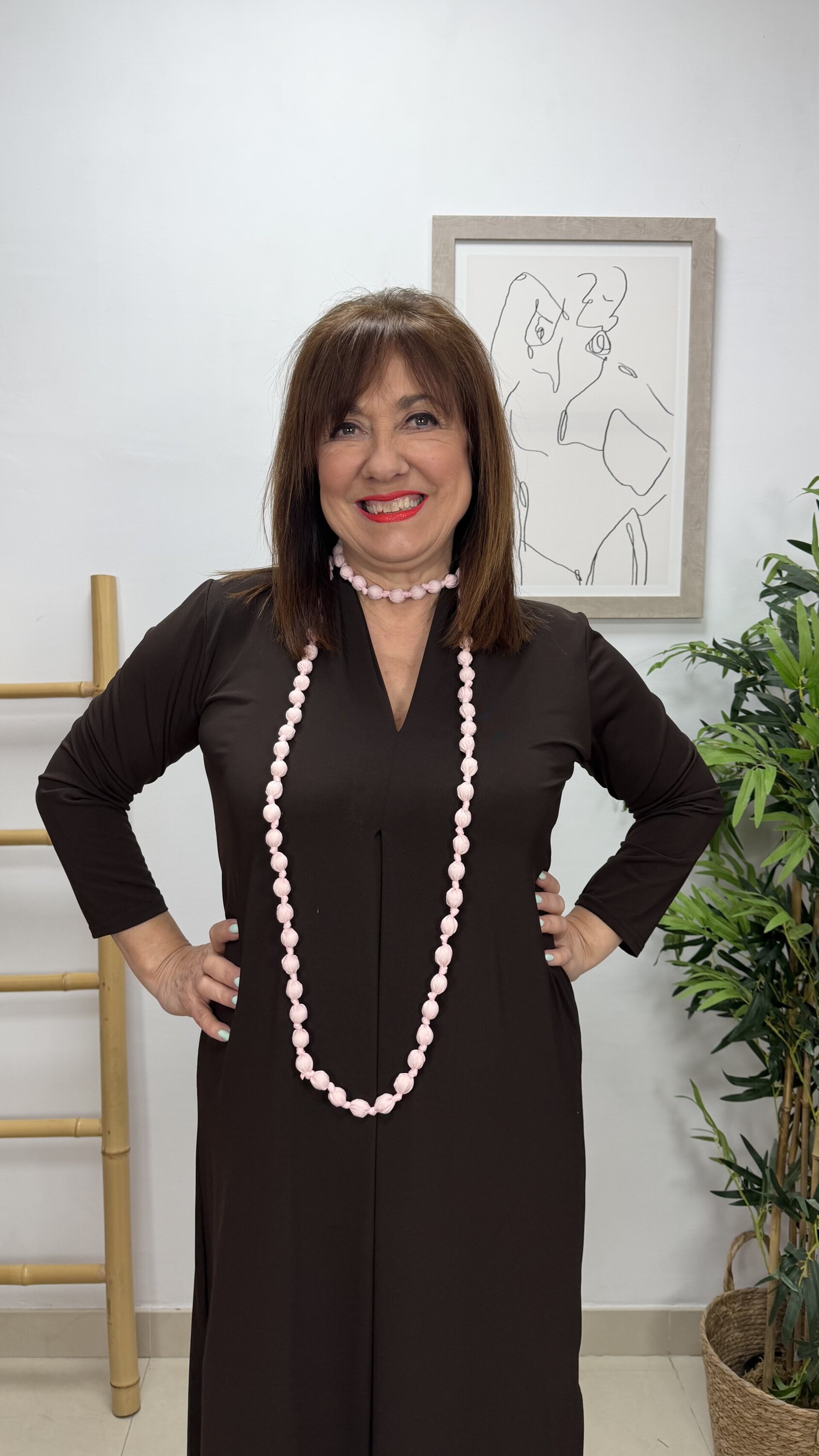 Collar Caramelo Rosa - 2