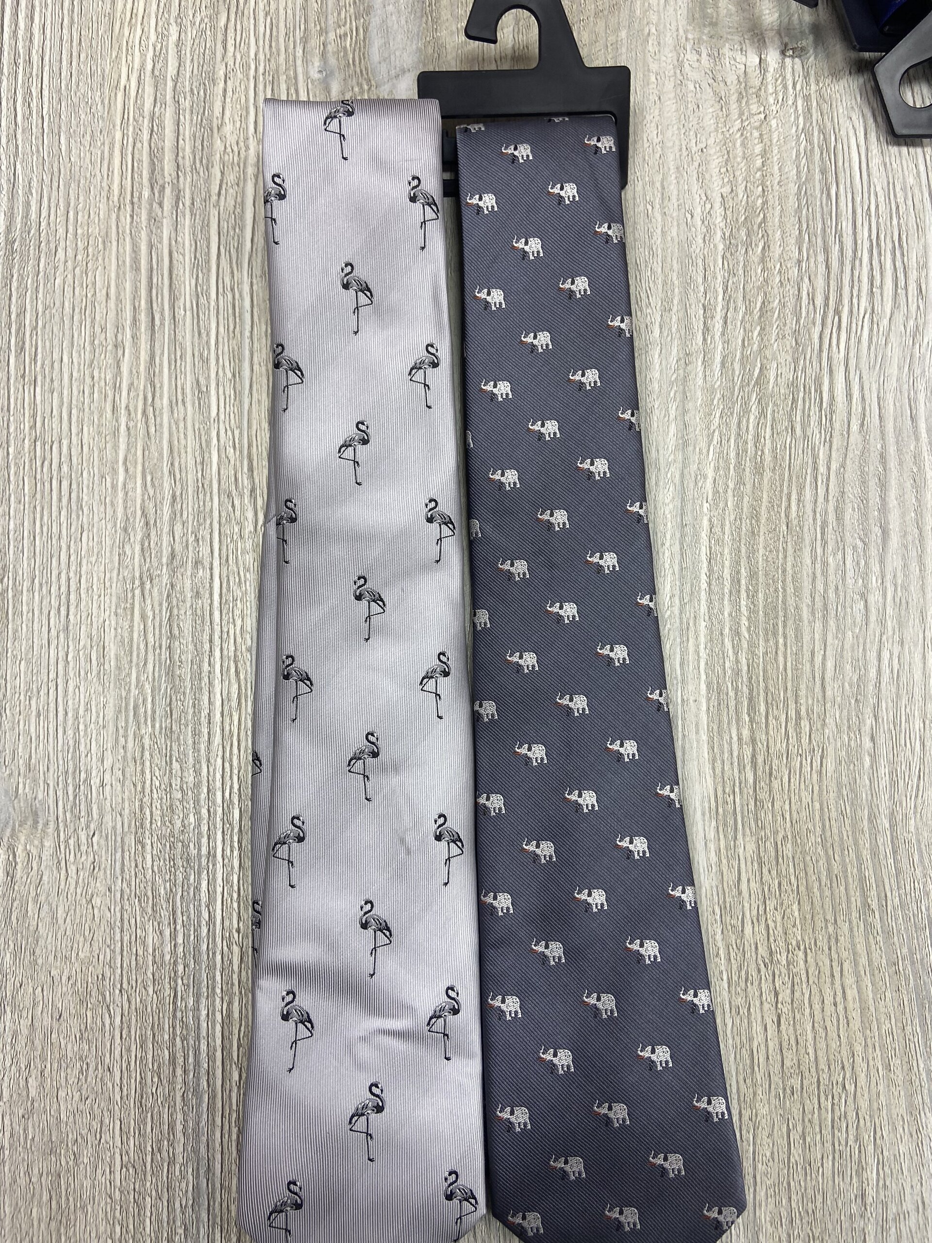 Corbatas Diseños Estampados - Gris - 1