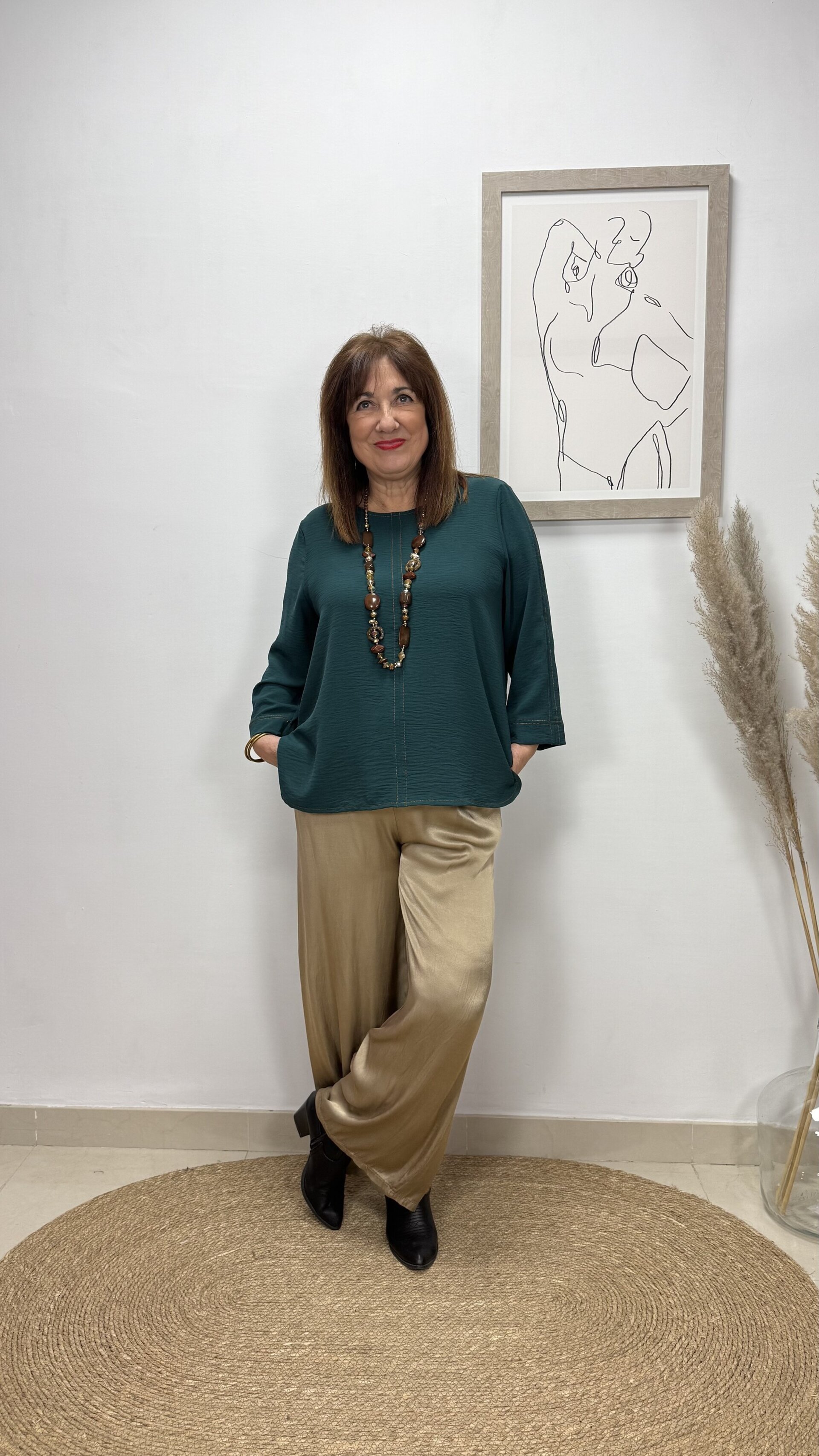 Blusa Claudia Verde - 1