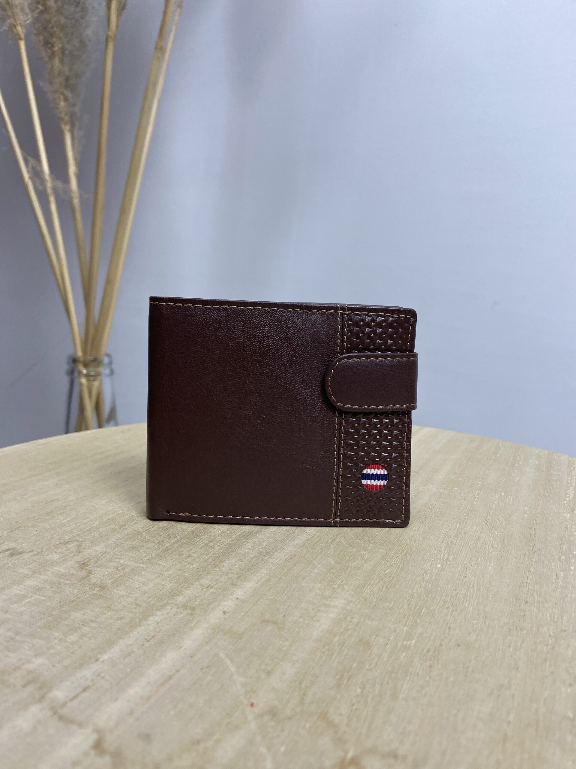 Cartera Piel Marrón - 1