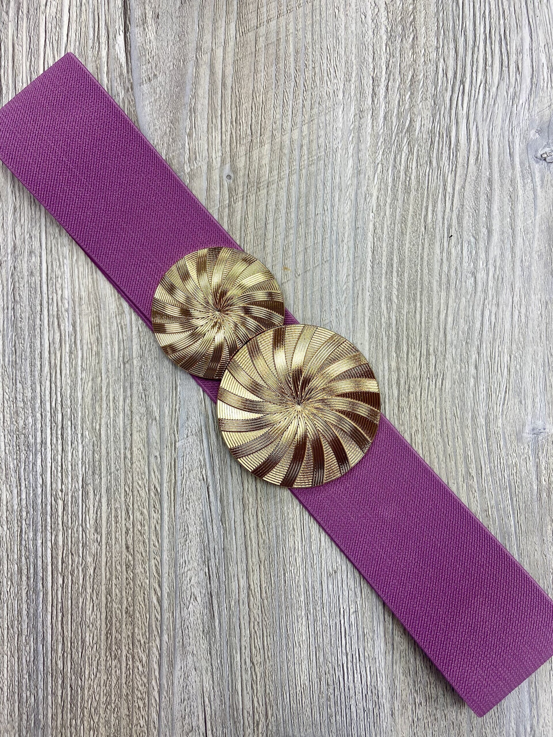 Cinturón Ondas Malva - 1