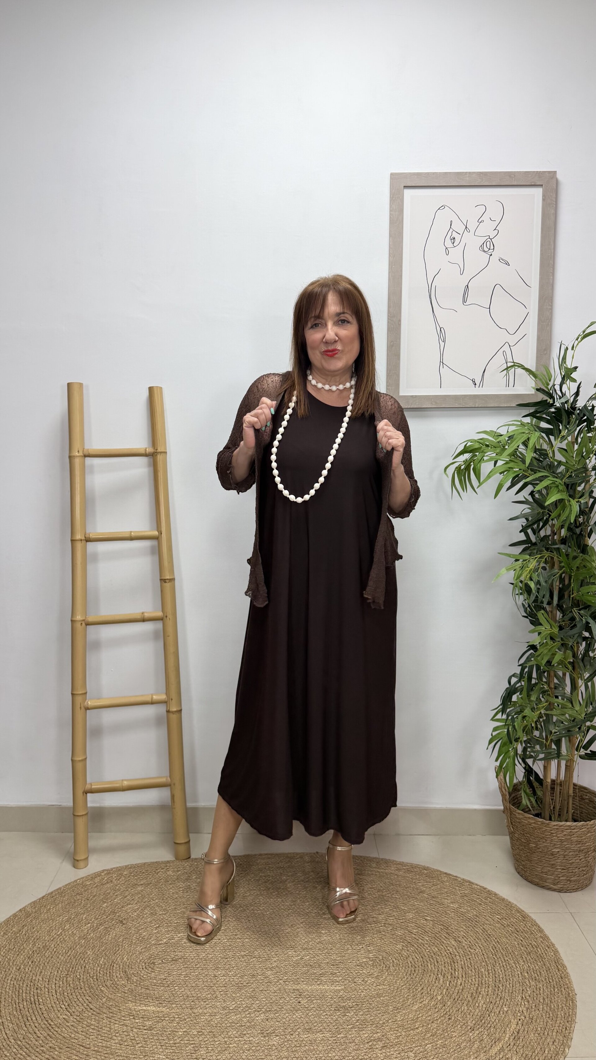 Vestido Estrella Chocolate - 2