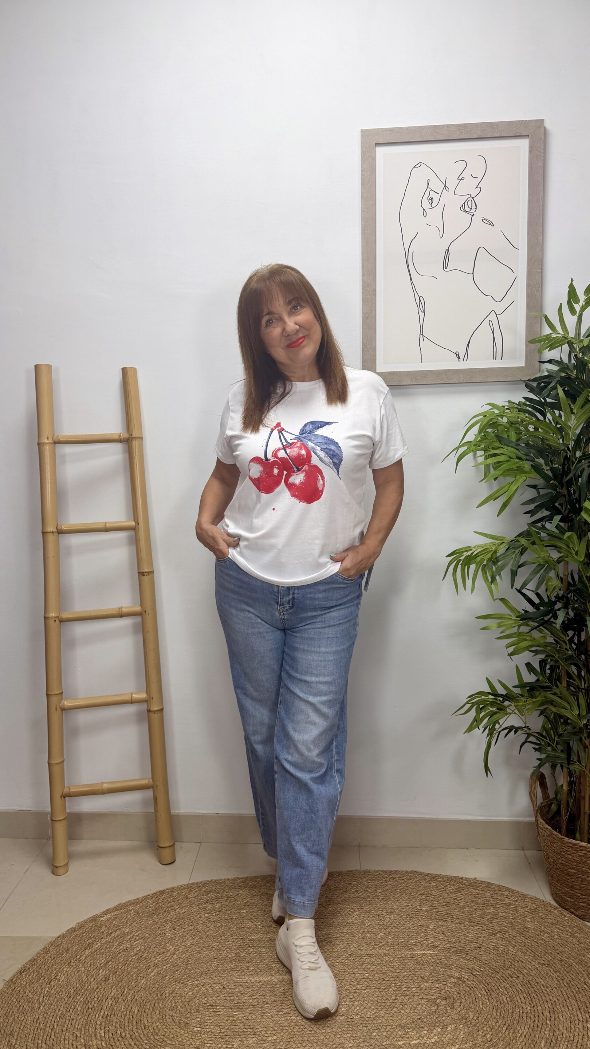 Camiseta Cereza Algodón - 2