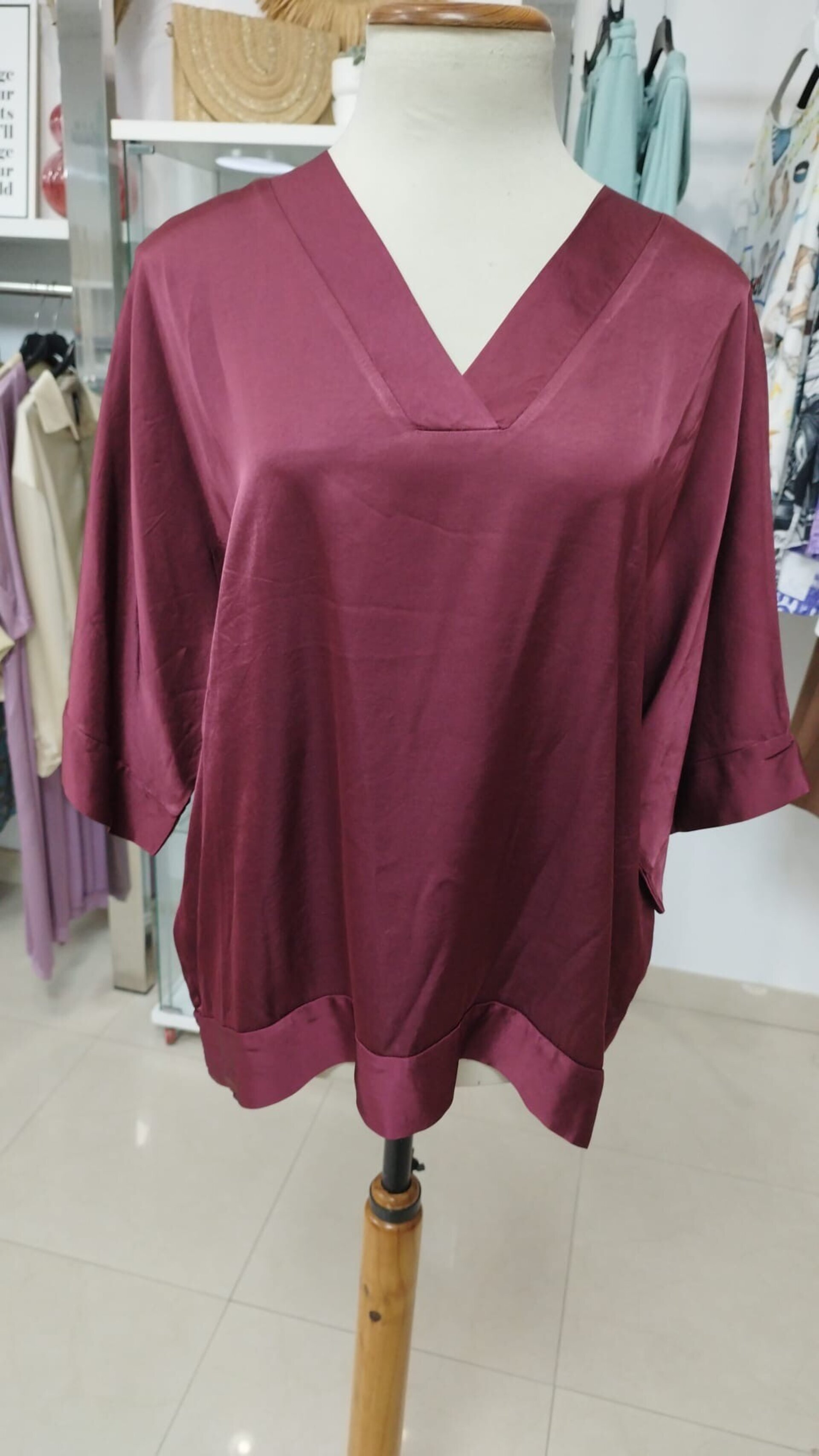 Blusa Liso Raso - 1
