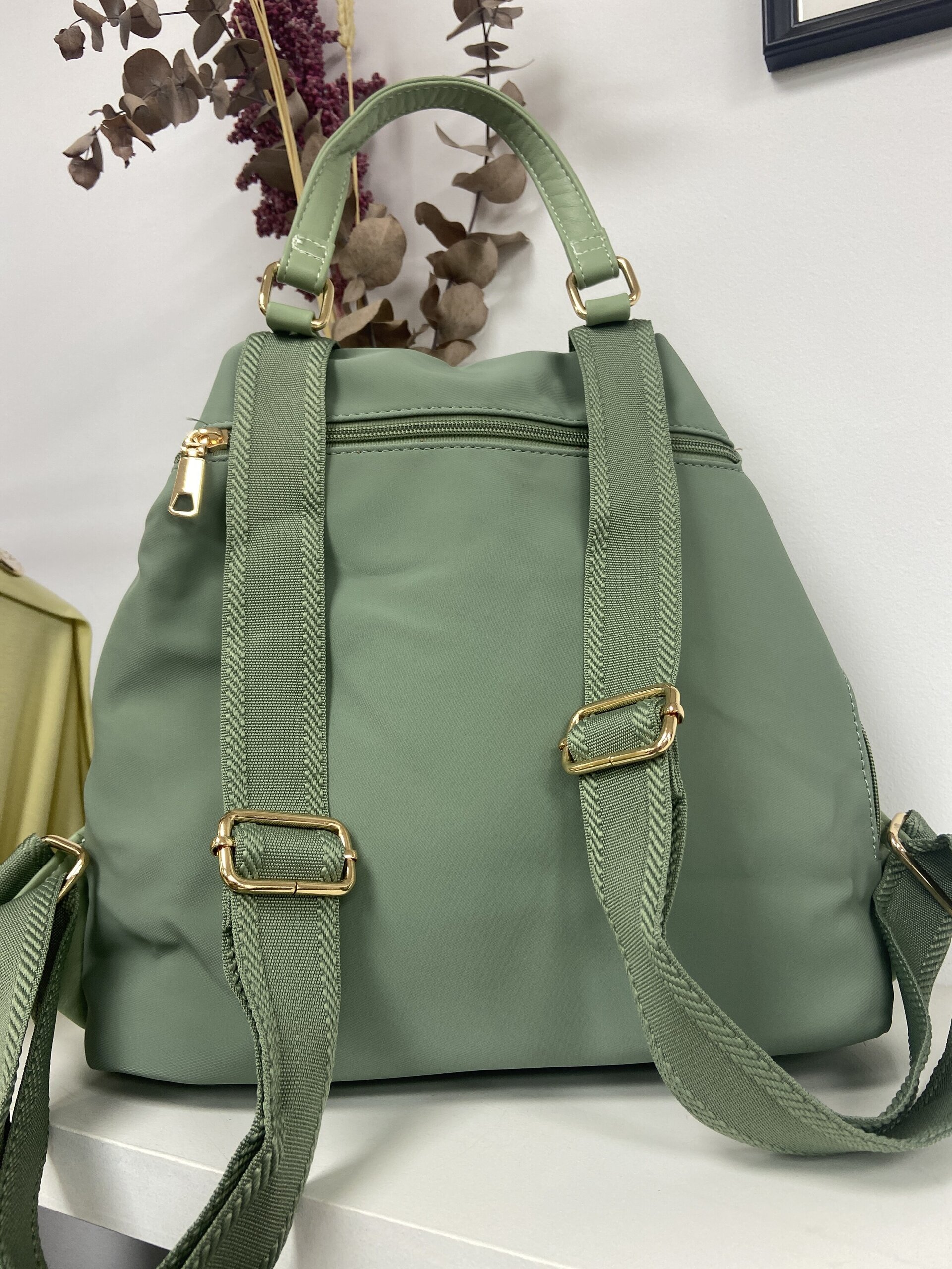 Mochila Antirobo Verde Yaiza - 2