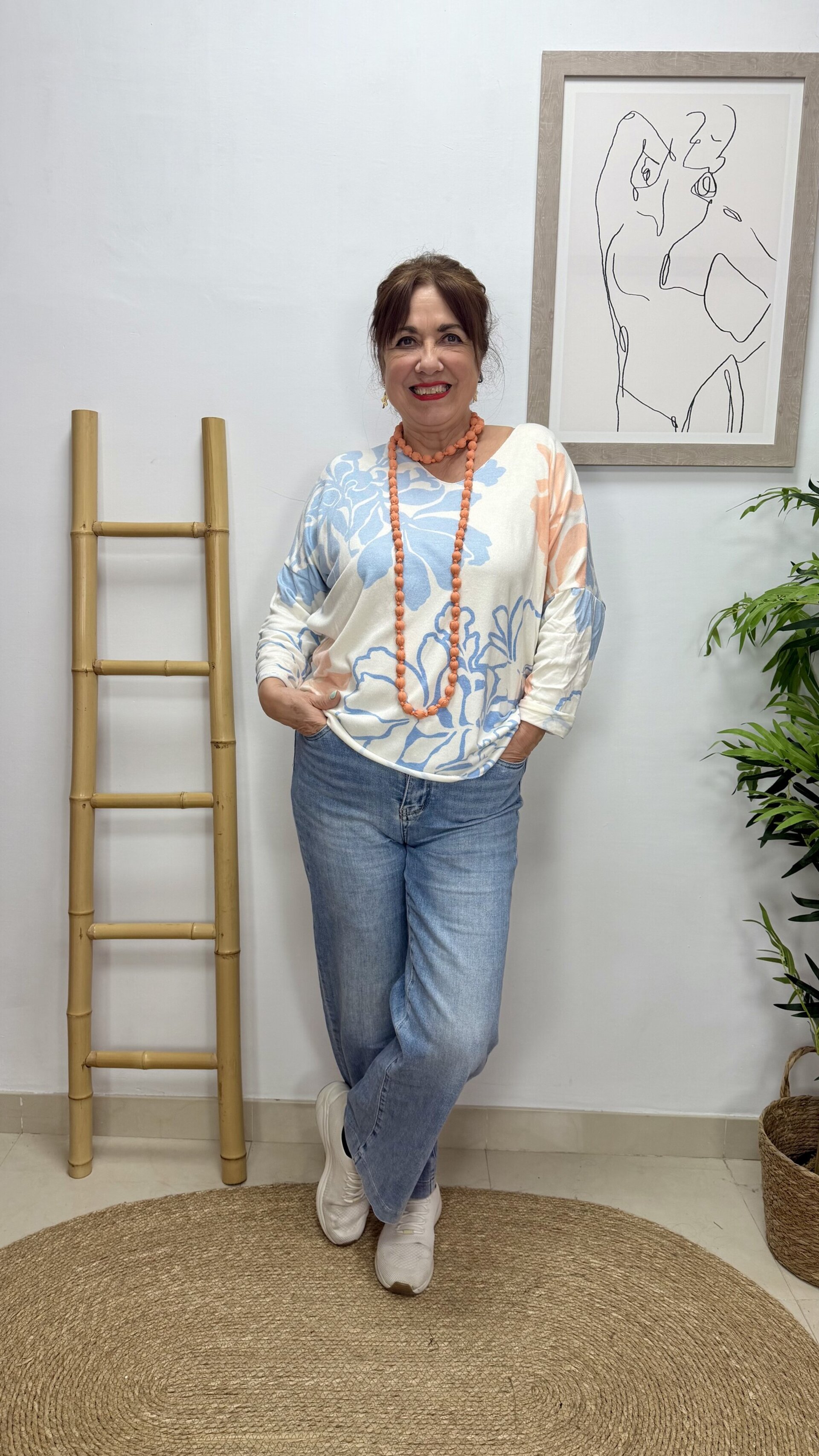 Jersey Orquídea Celeste - 1