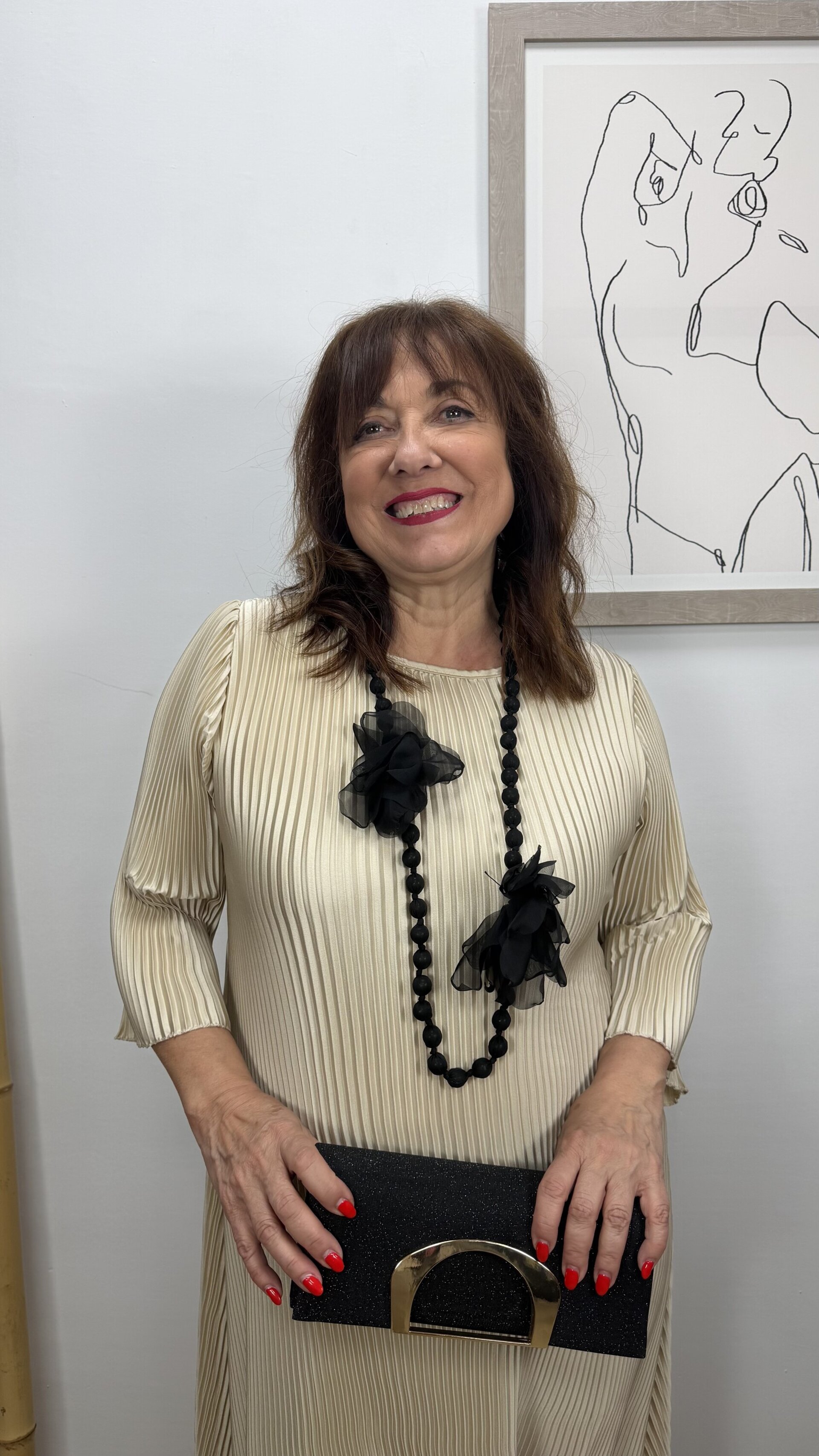 Collar Flor Negra - 1