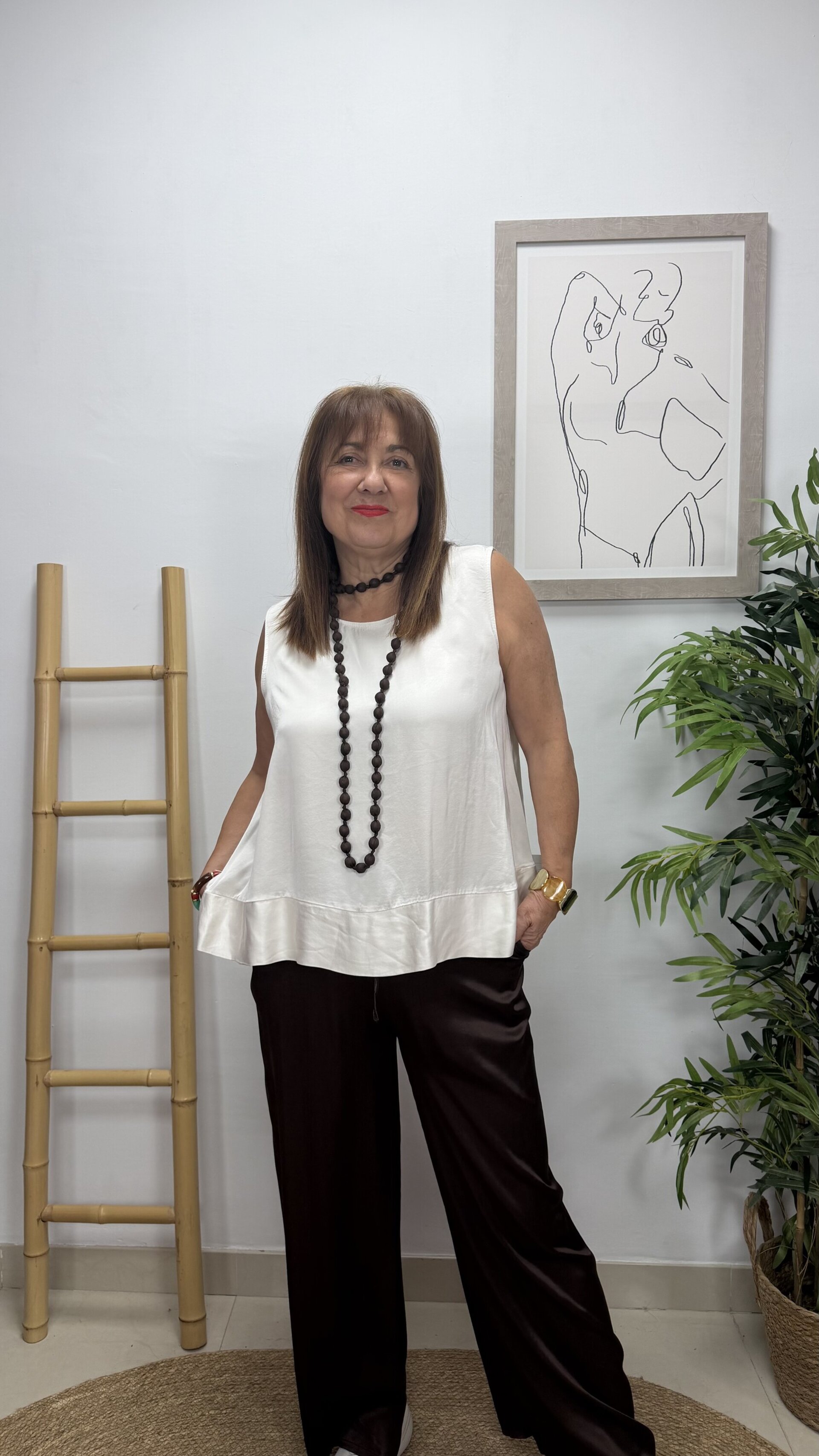 Blusa Satén Sisa - 2