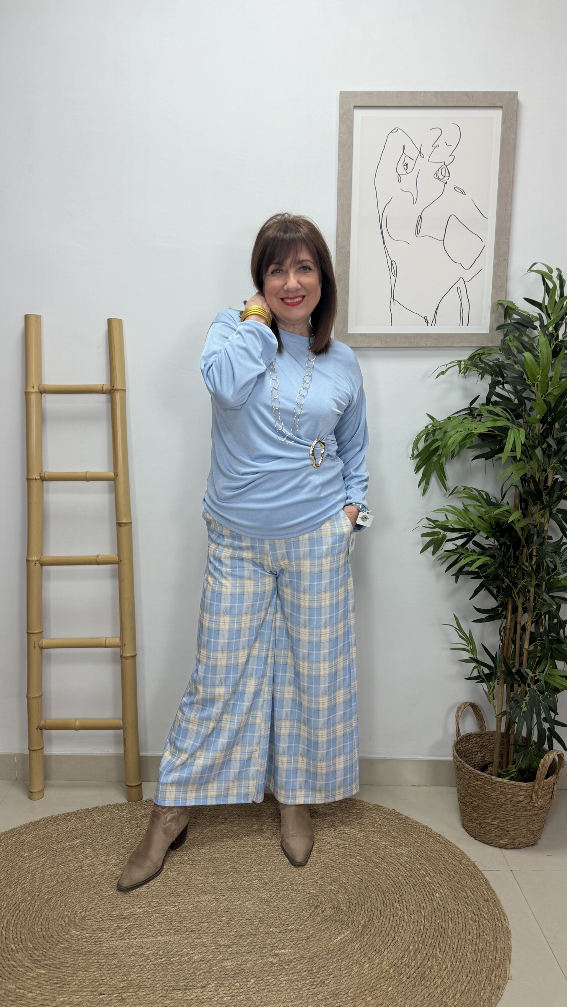 Blusa Estrella Celeste - 2