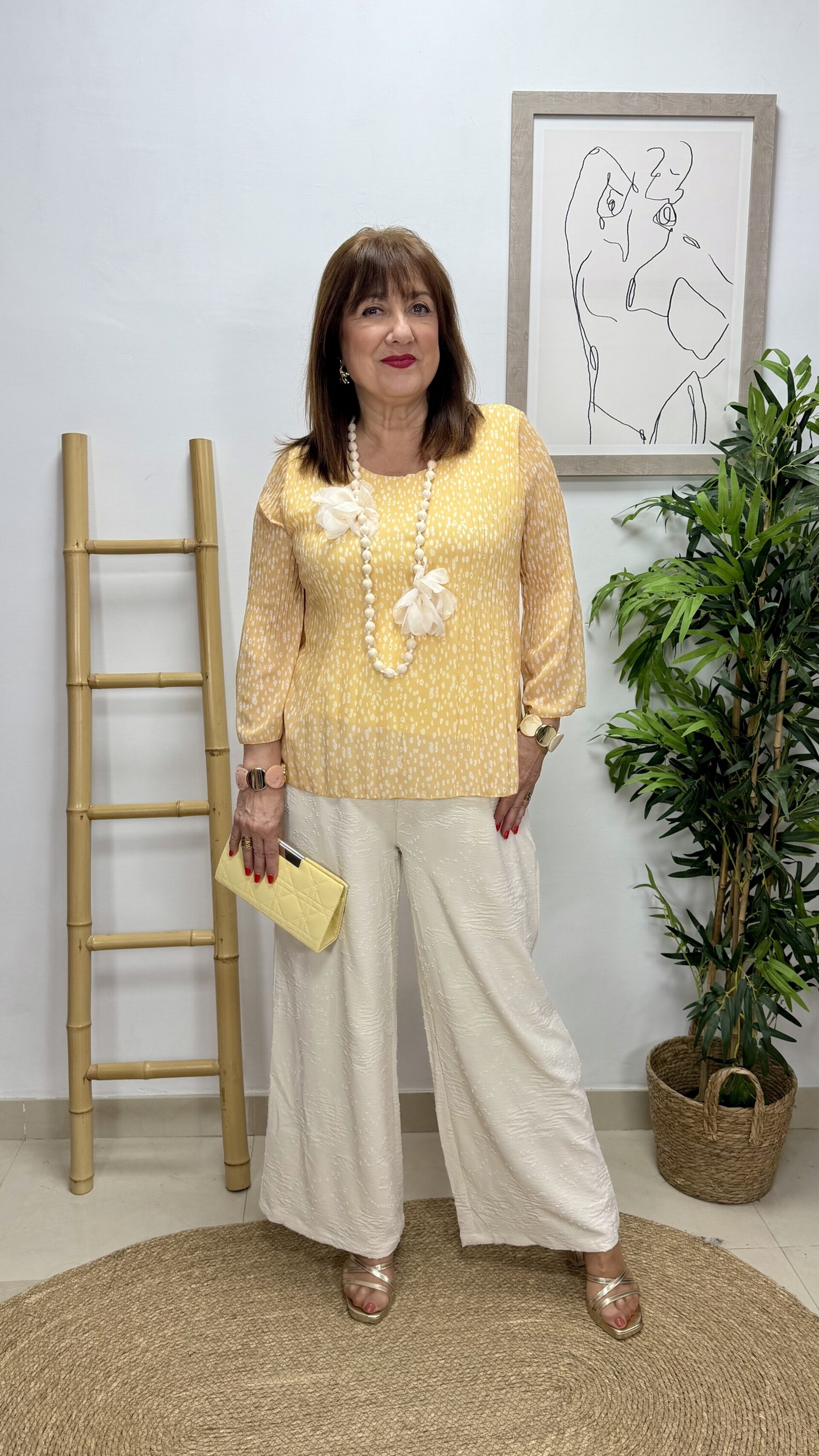 Blusa Lluvia Amarillo - 1