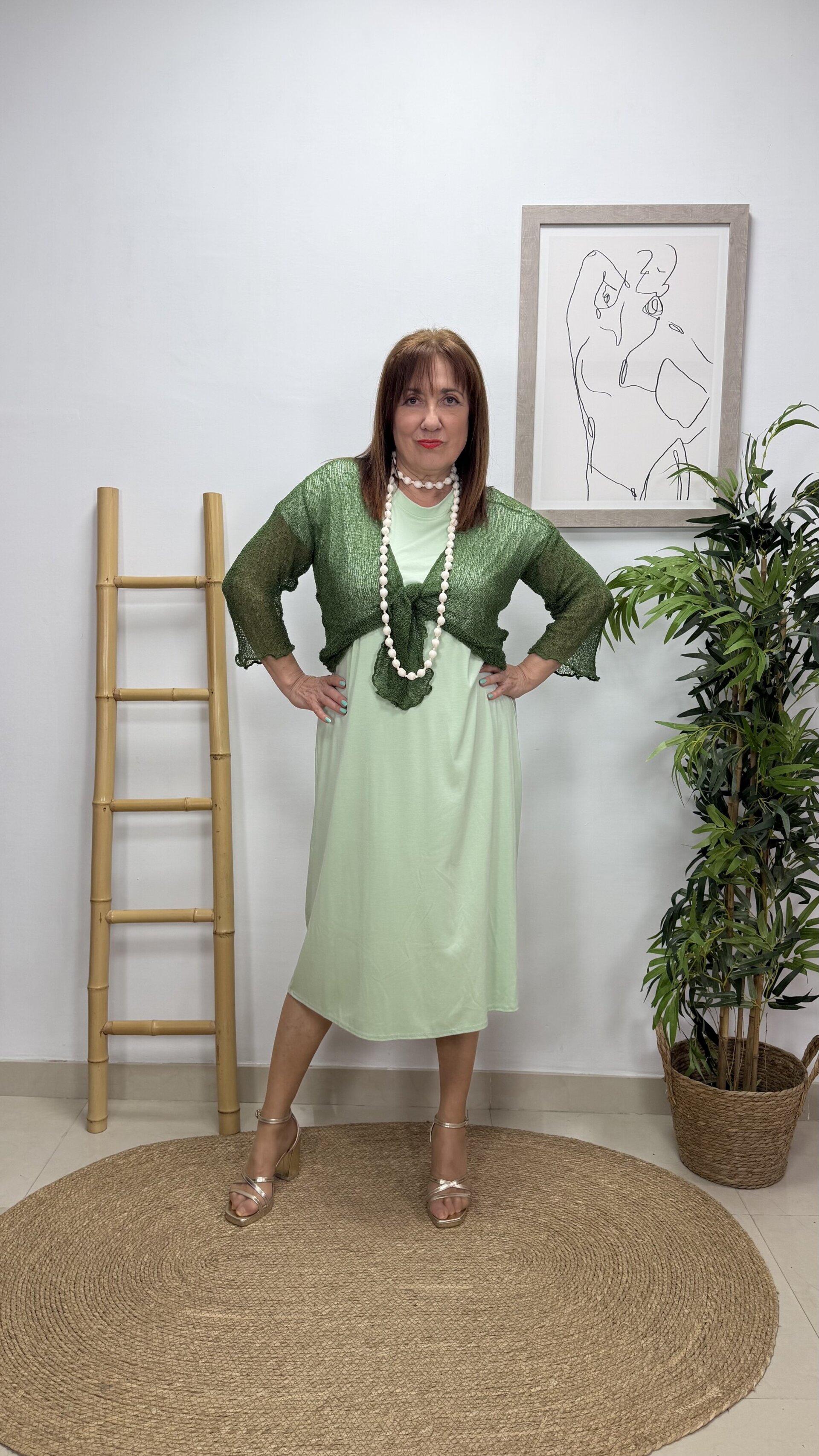 Vestido Silvia Verde - 2