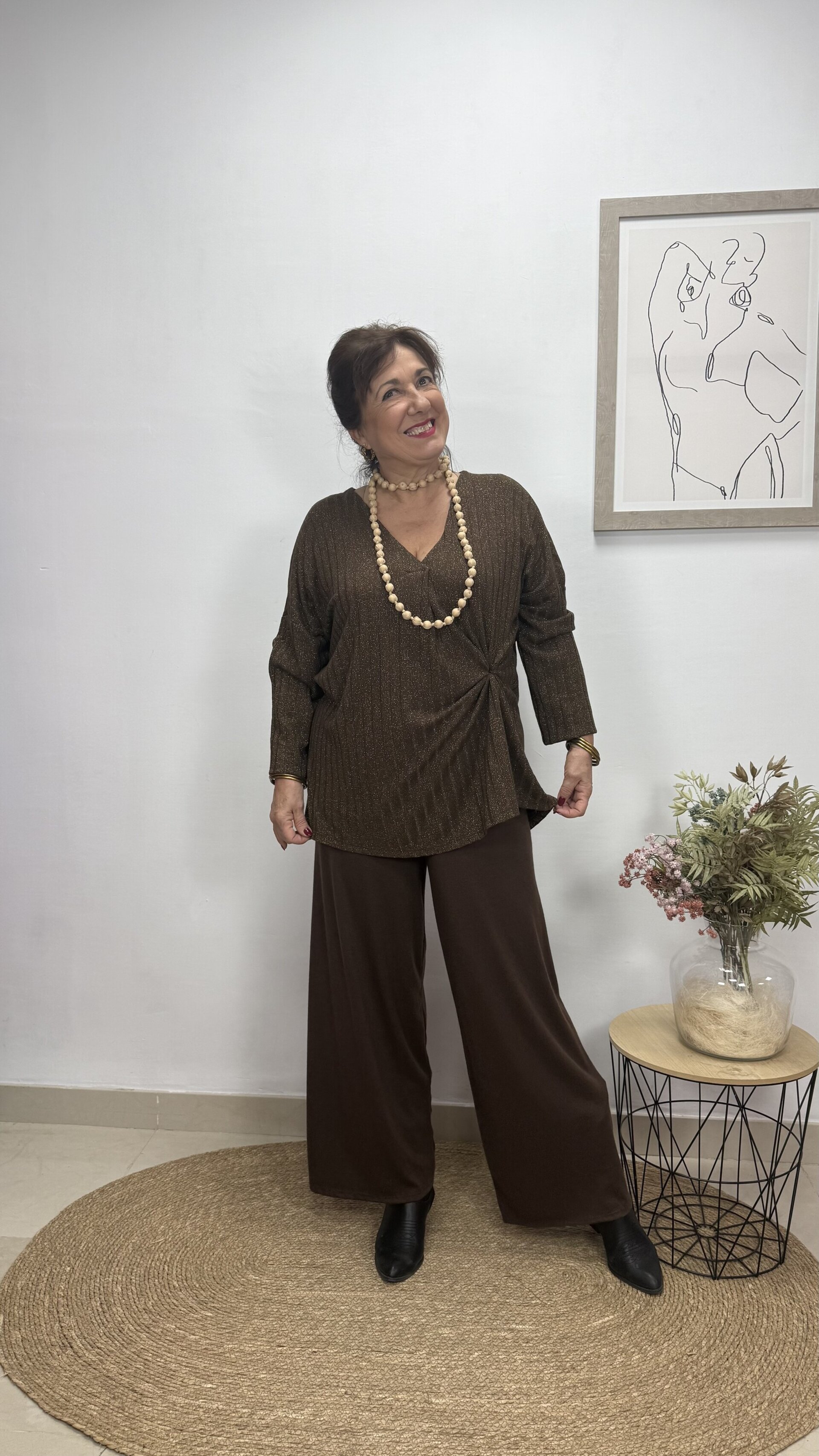 Jersey Canalé Brillo - 1