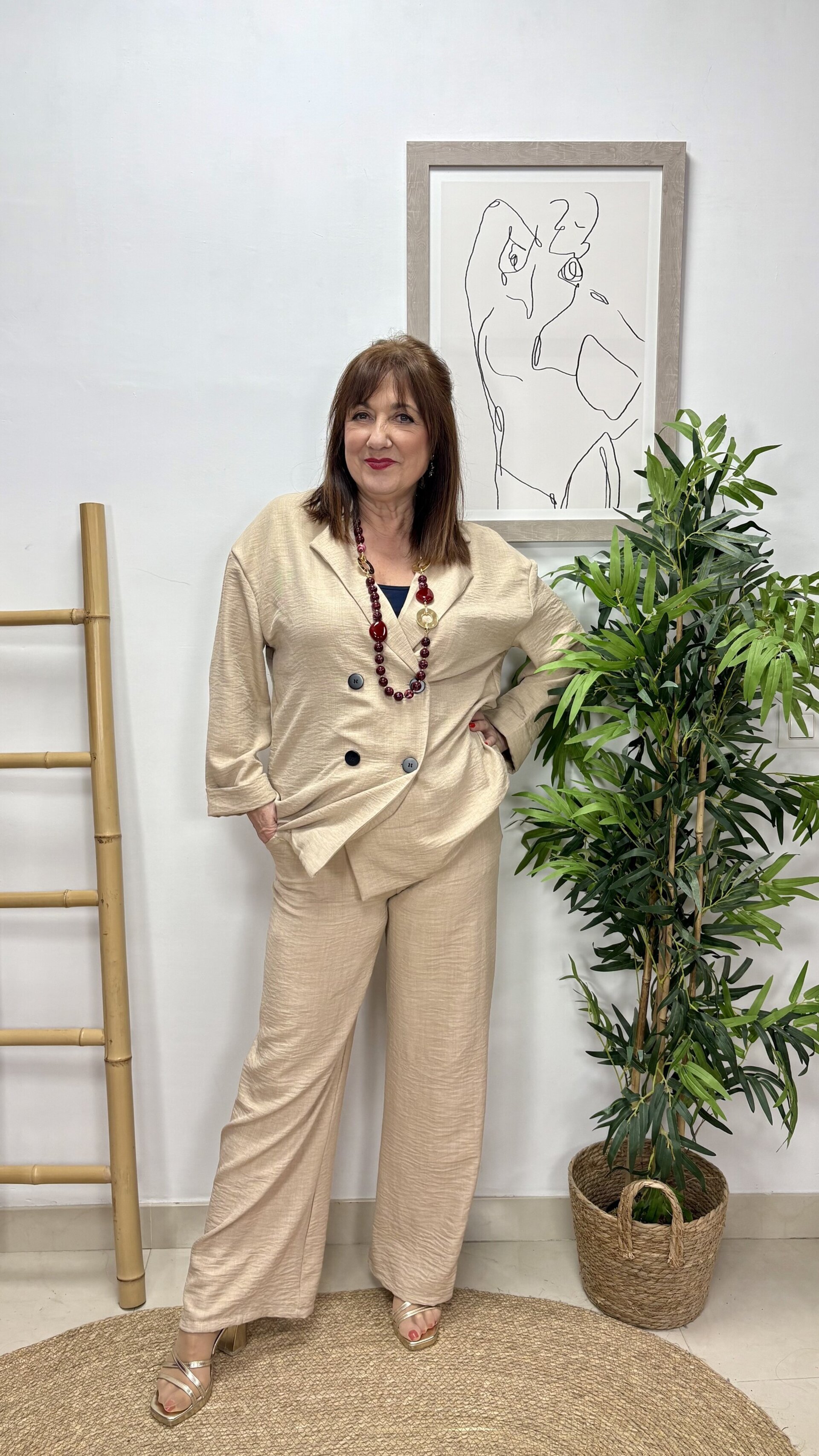 Conjunto-Traje Cruzada Rosana - 4