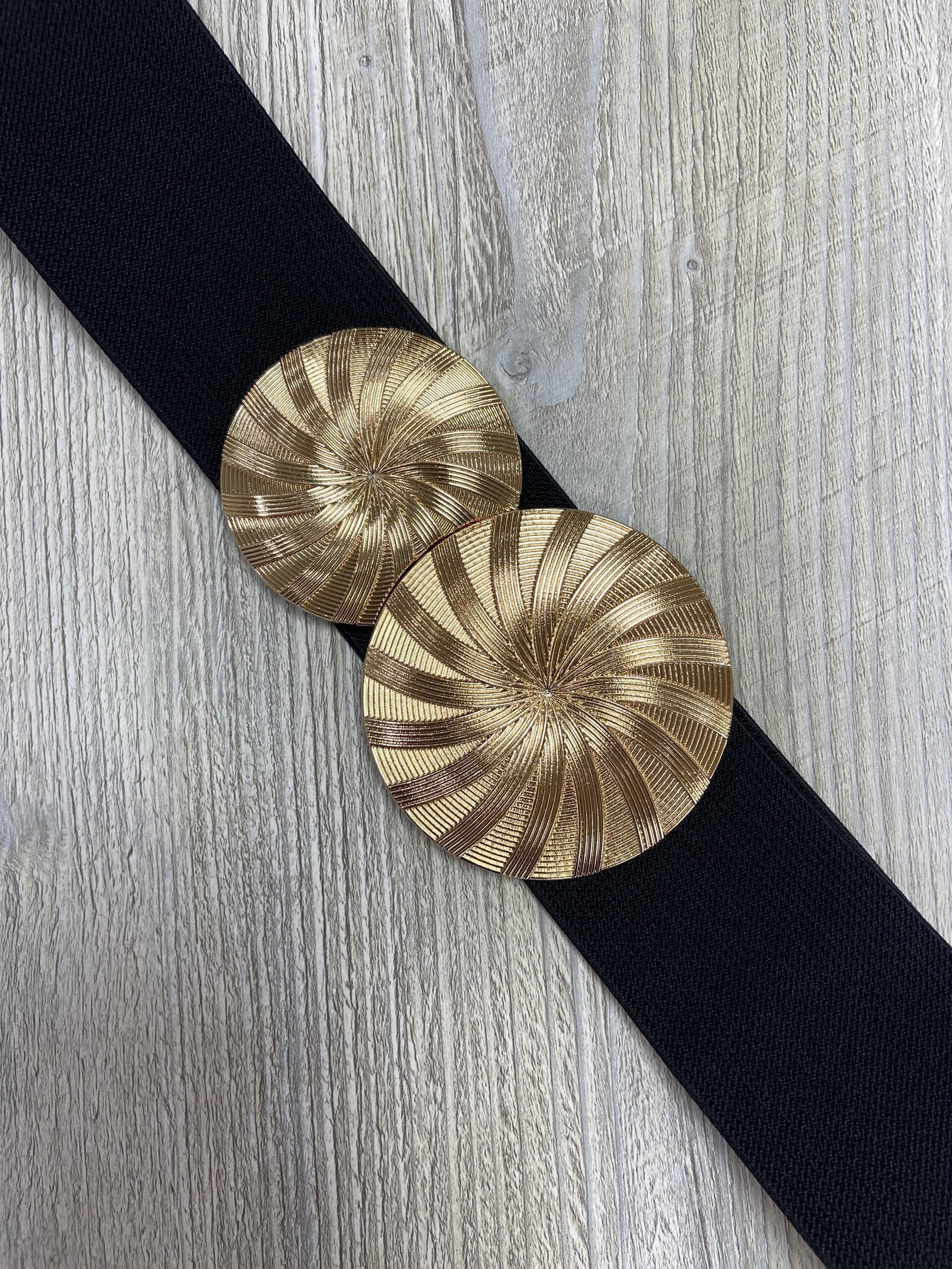 Cinturón Ondas Oscuro - 1