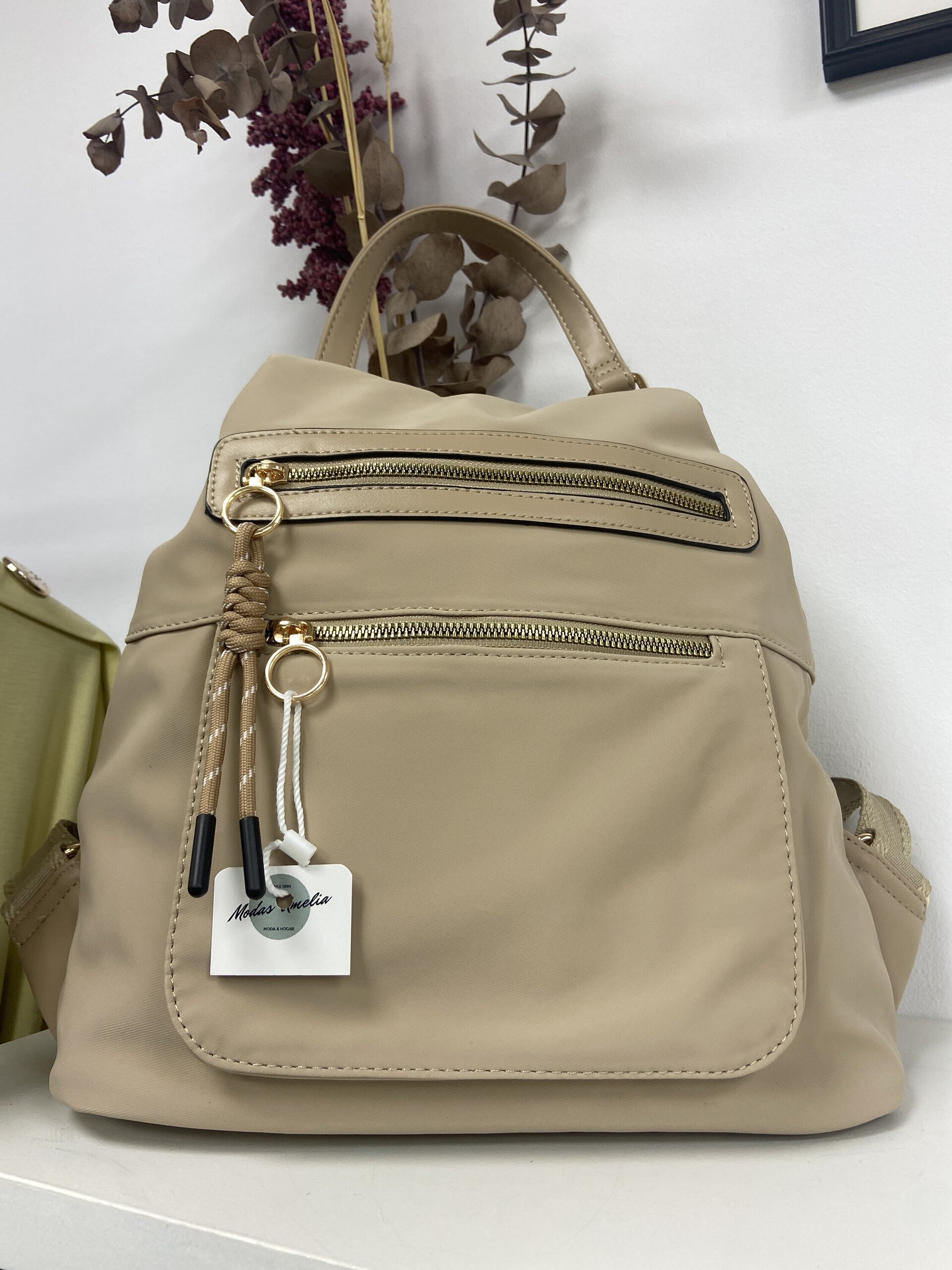 Mochila Antirobo Camel Yaiza - 1