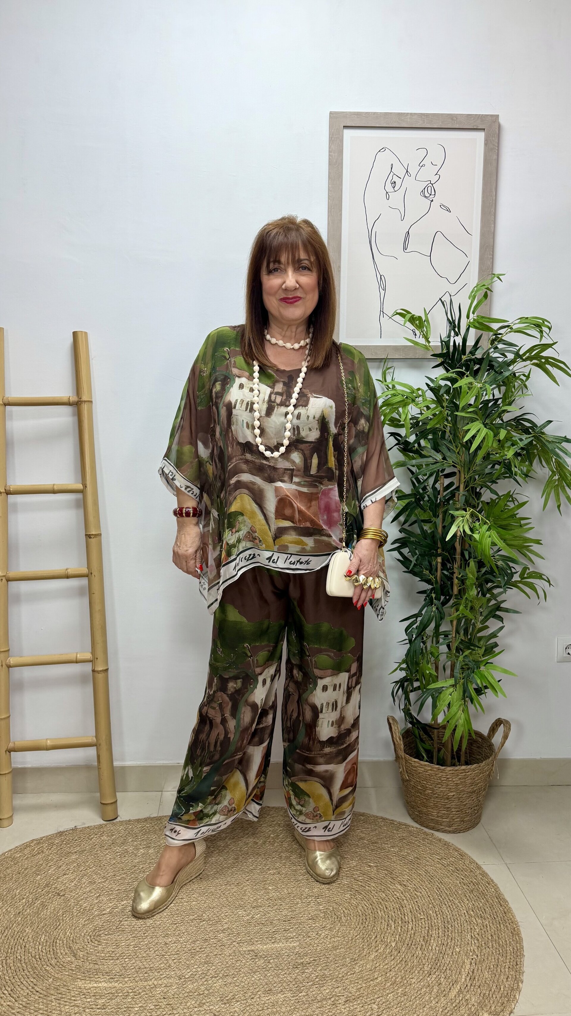 Conjunto Mikonos Marrón - 1