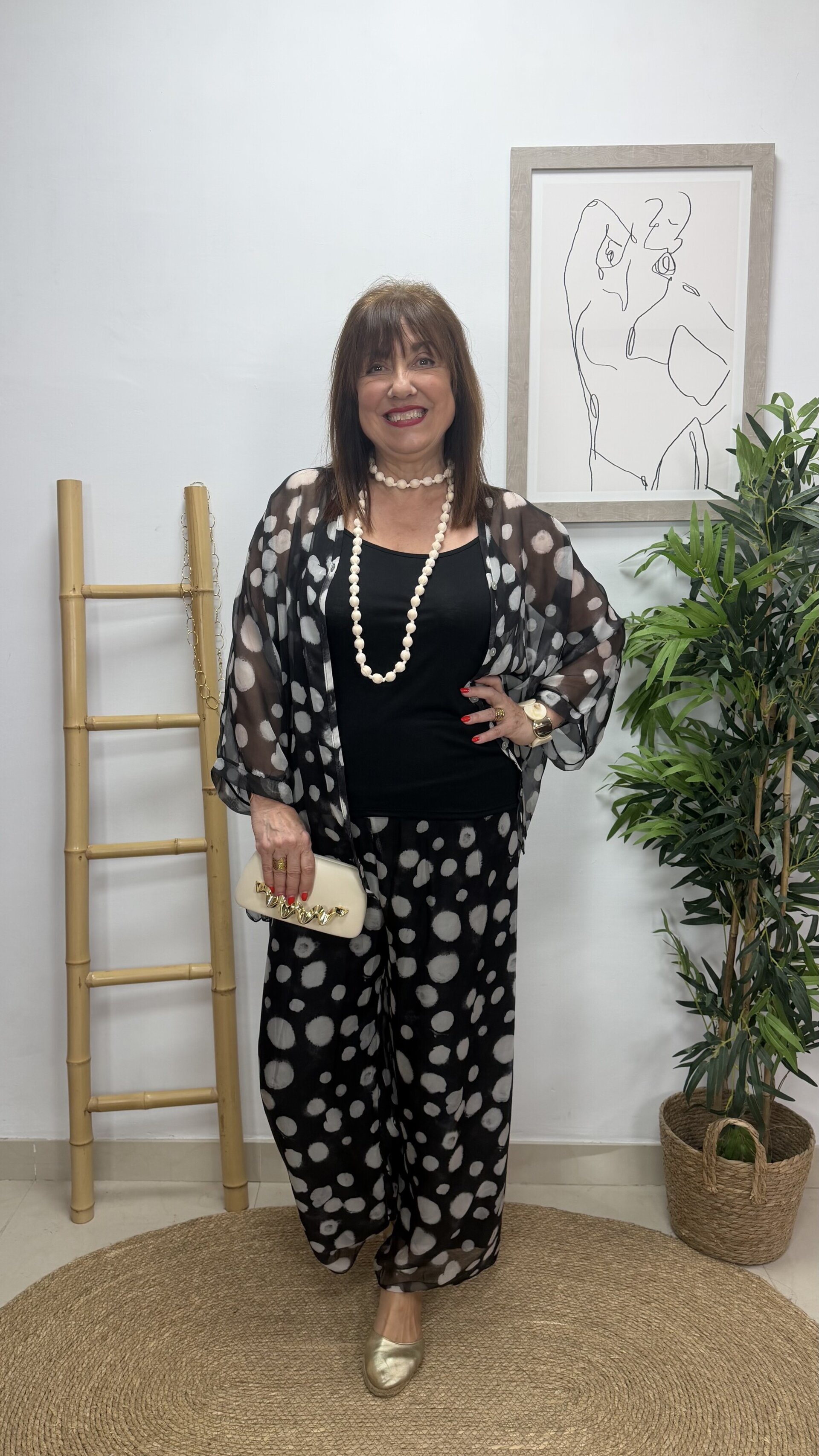 Conjunto 3 piezas Roge Negro - 1