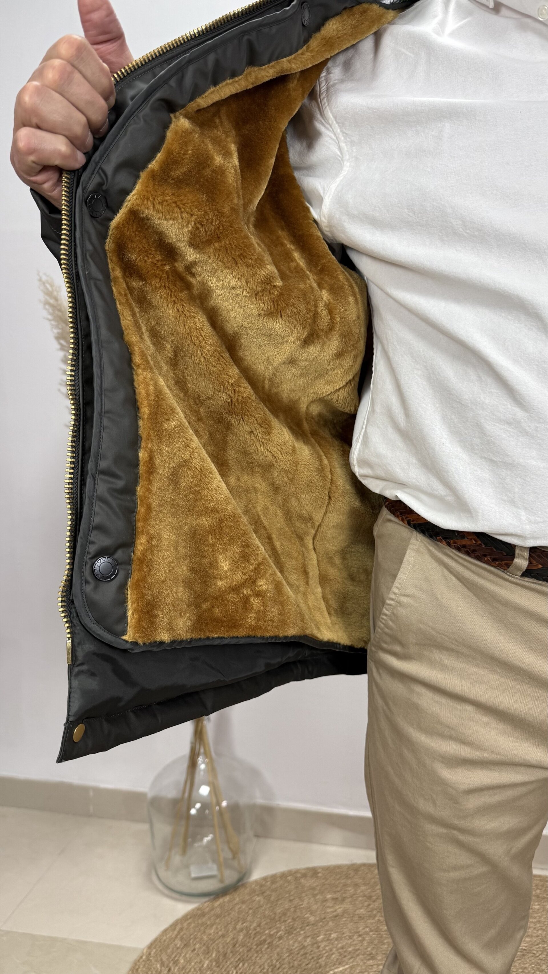 PARKA BARBU VERDE - 4