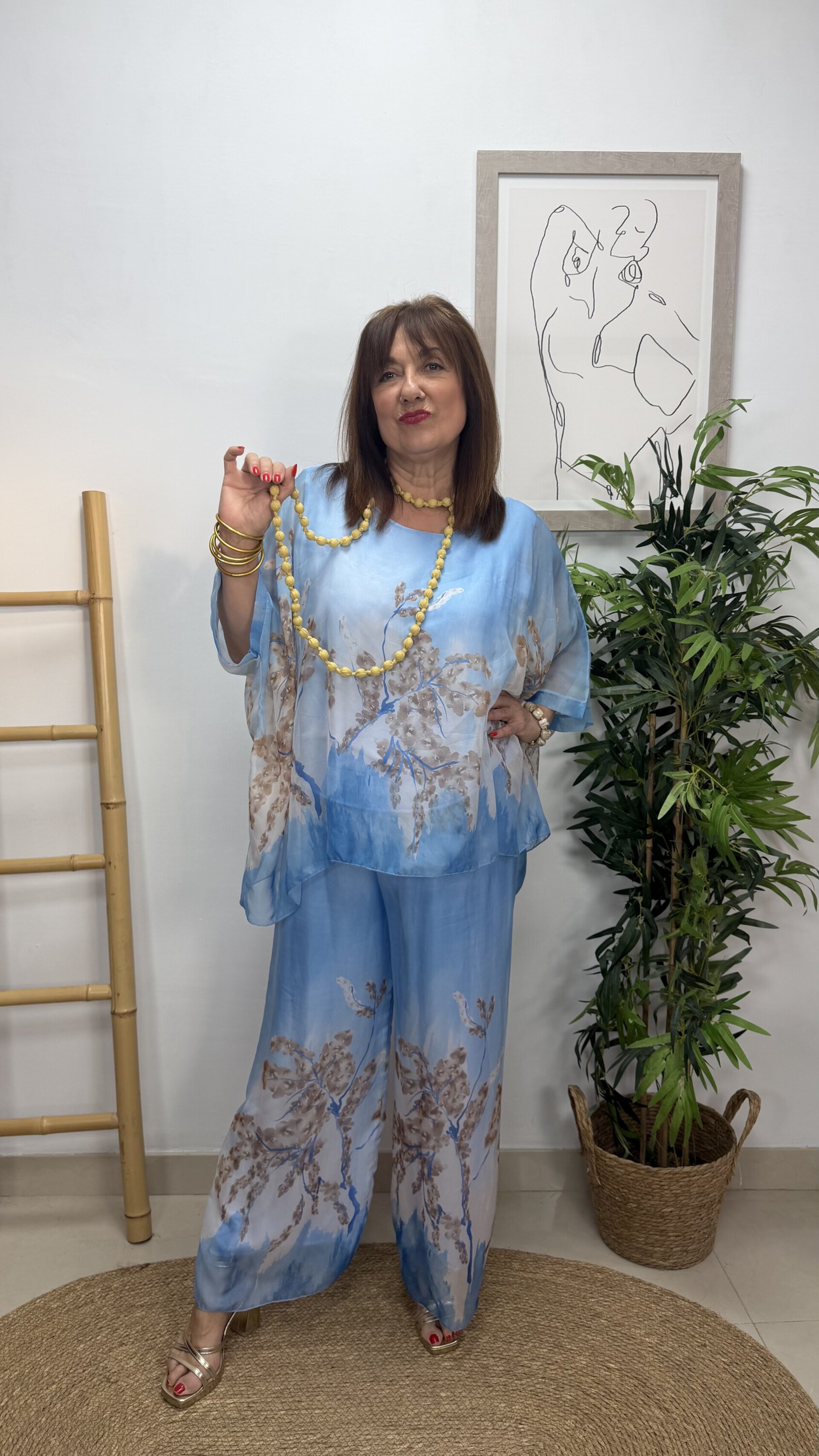 Conjunto Japón Celeste - 2