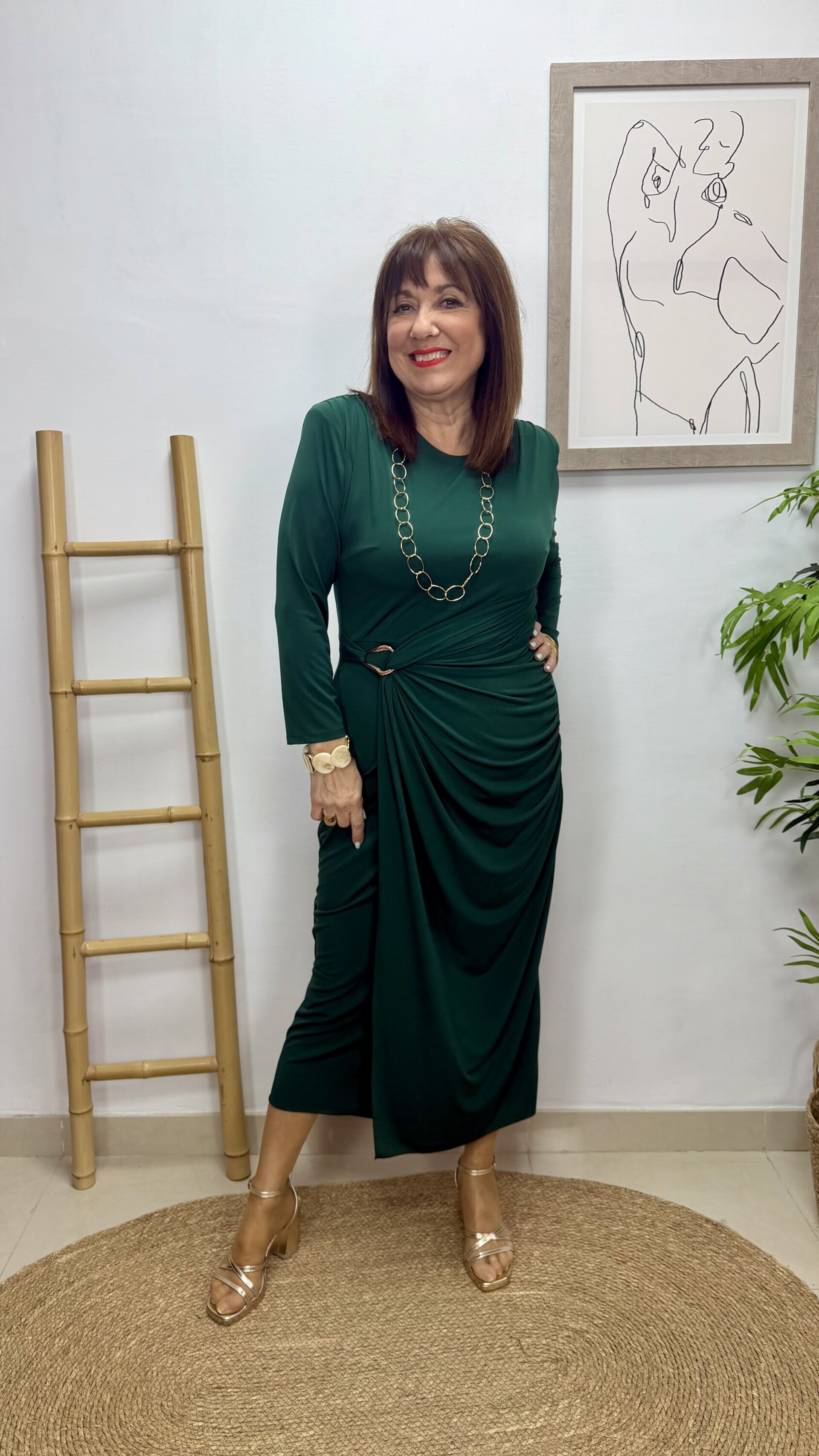 Vestido Úrsula Verde - 2